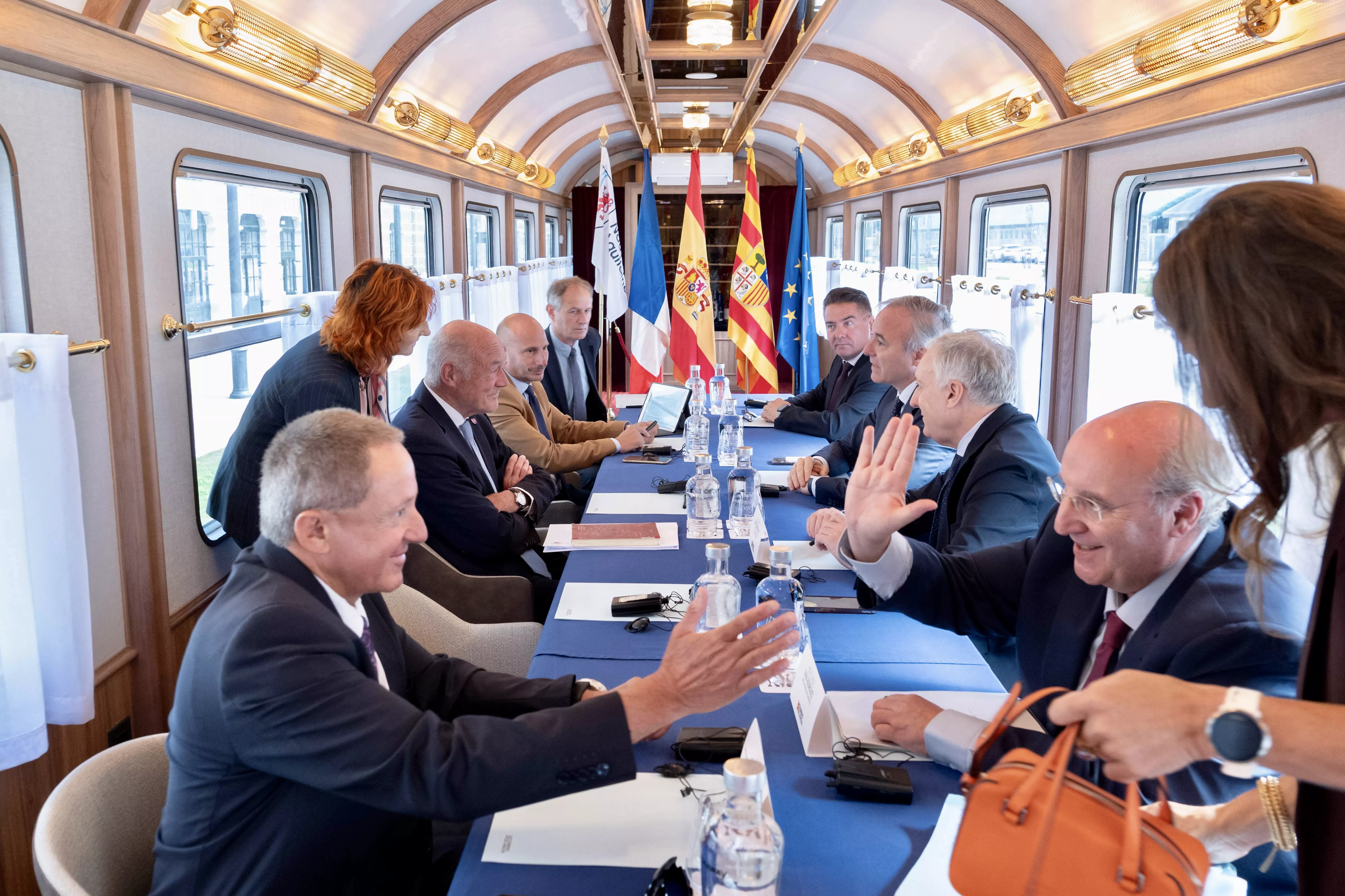 Cumbre bilateral entre Aragón y Nueva Aquitania en Canfranc.