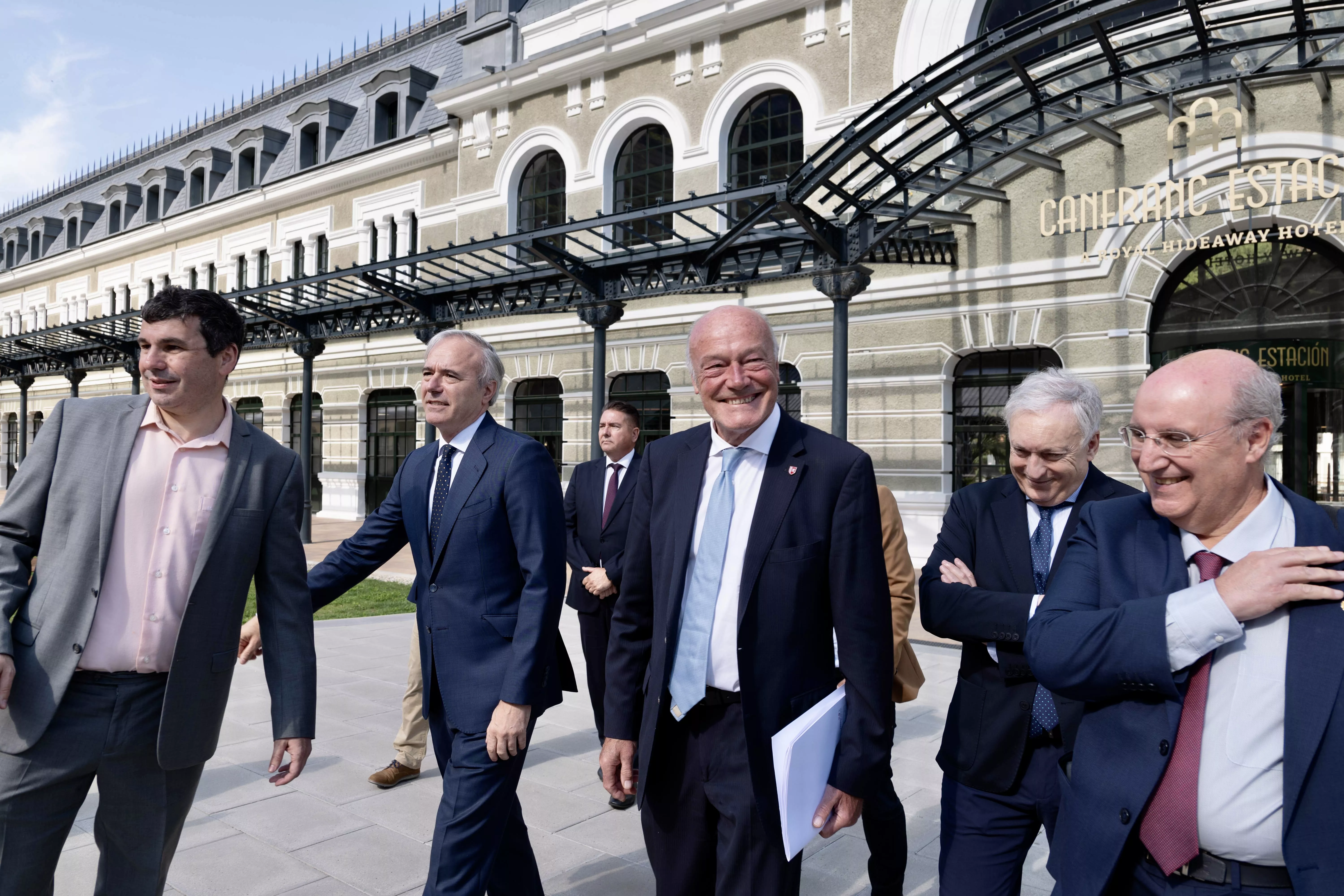 Cumbre bilateral entre Aragón y Nueva Aquitania en Canfranc.