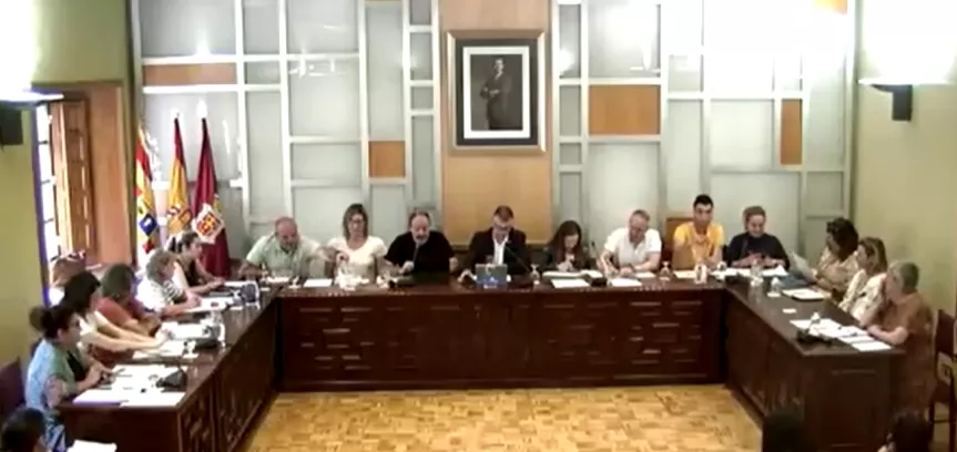 Pleno del Ayuntamiento de Jaca.