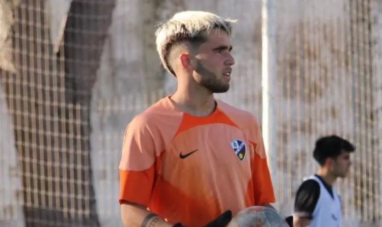 David Brosed en su etapa en el Huesca. 