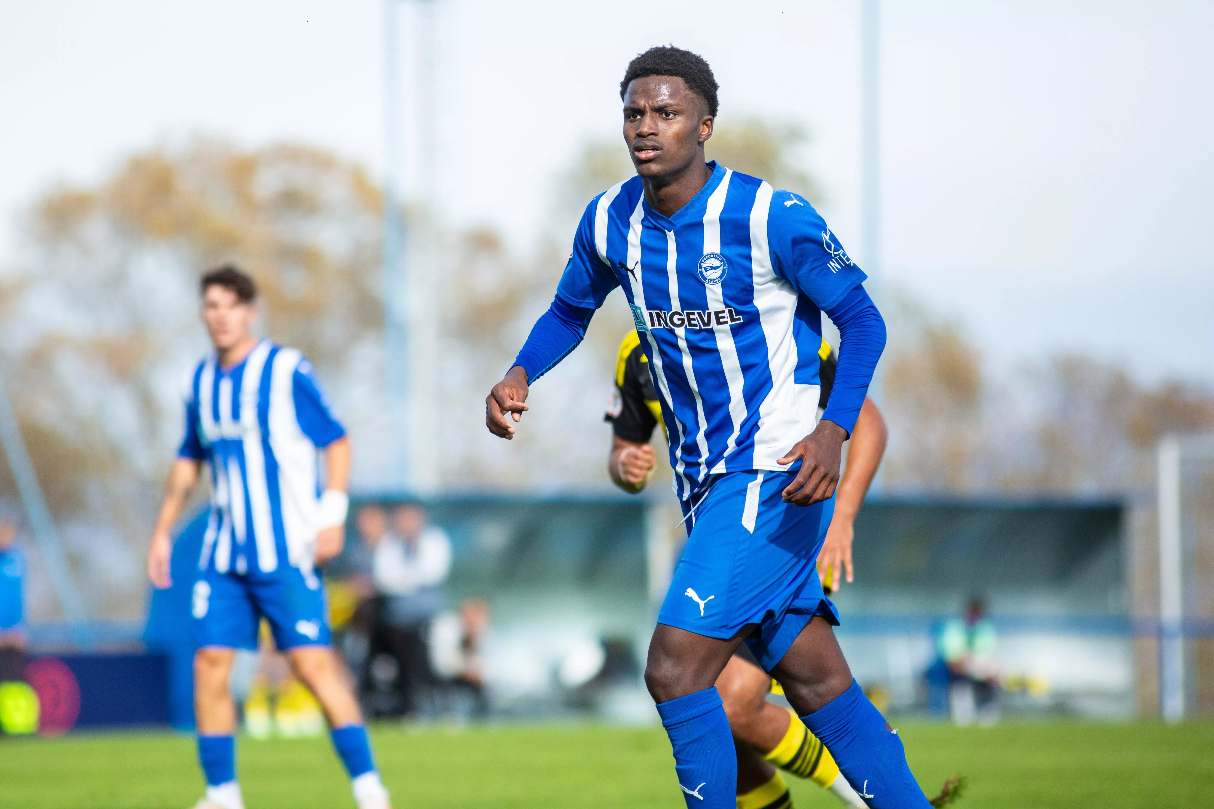 El oscense Selu Diallo se marcha cedido a la cantera del Atlético de Madrid
