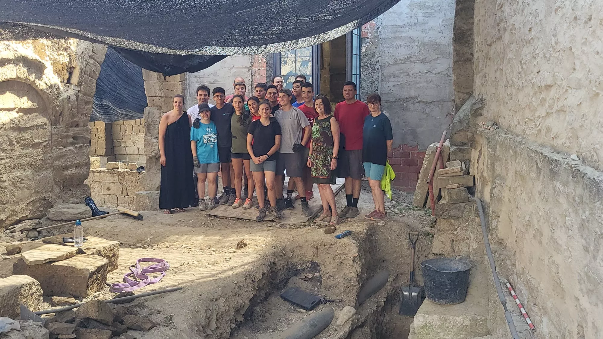 Excavaciones en el entorno de la Catedral de Huesca