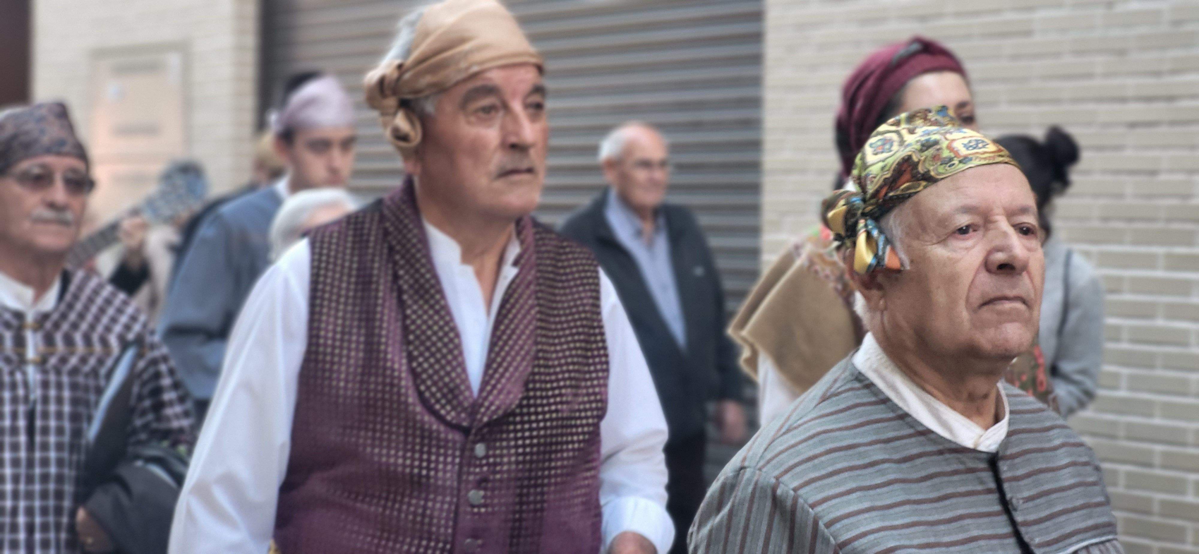 Ofrenda de flores y frutos del barrio de Santo Domingo y San Martín. Foto Myriam Martínez 