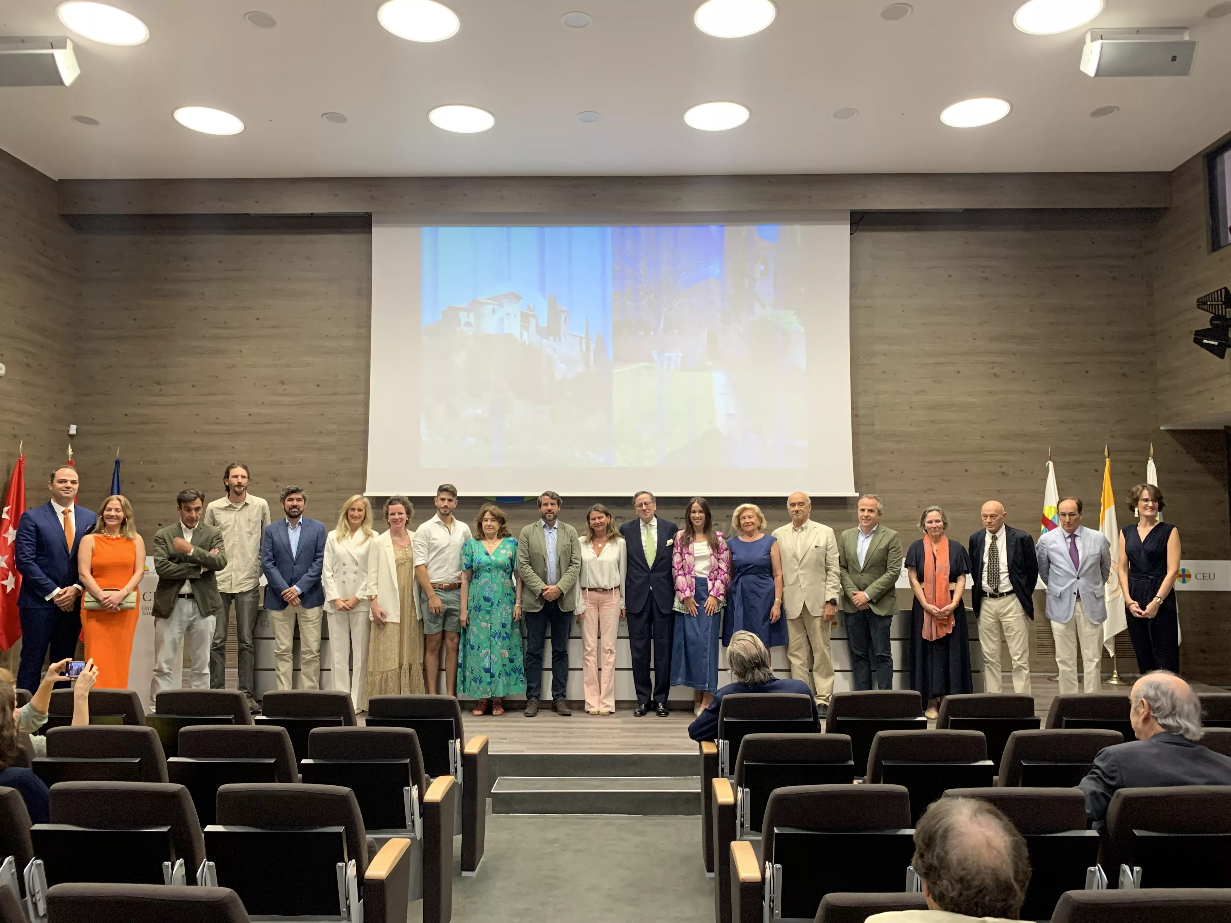 Recepción a los seleccionados para el programa de Programa de Rehabilitación y Promoción Turística.