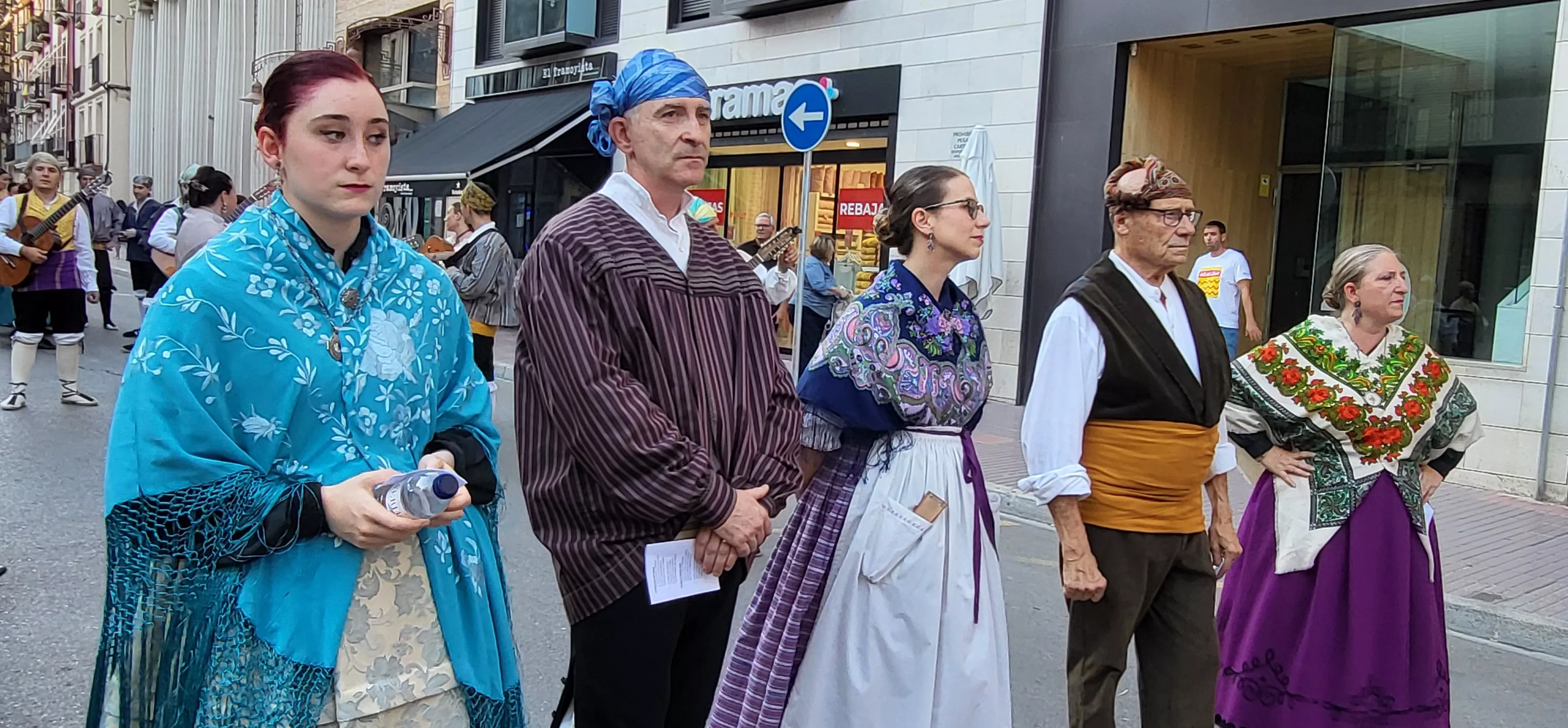 24º Festival Castillo de Montearagón: Pasacalles por el centro de Huesca. Foto Mercedes Manterola