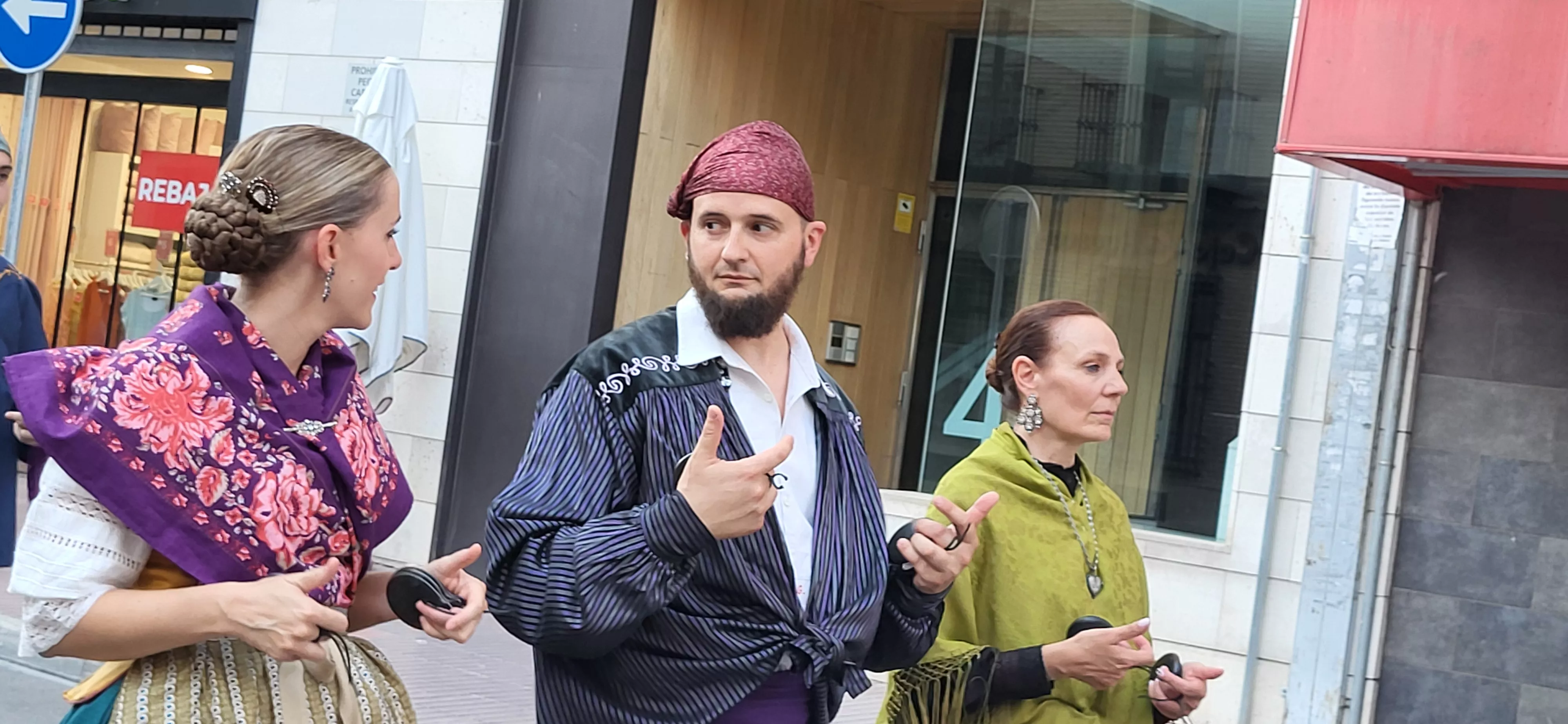 24º Festival Castillo de Montearagón: Pasacalles por el centro de Huesca. Foto Mercedes Manterola