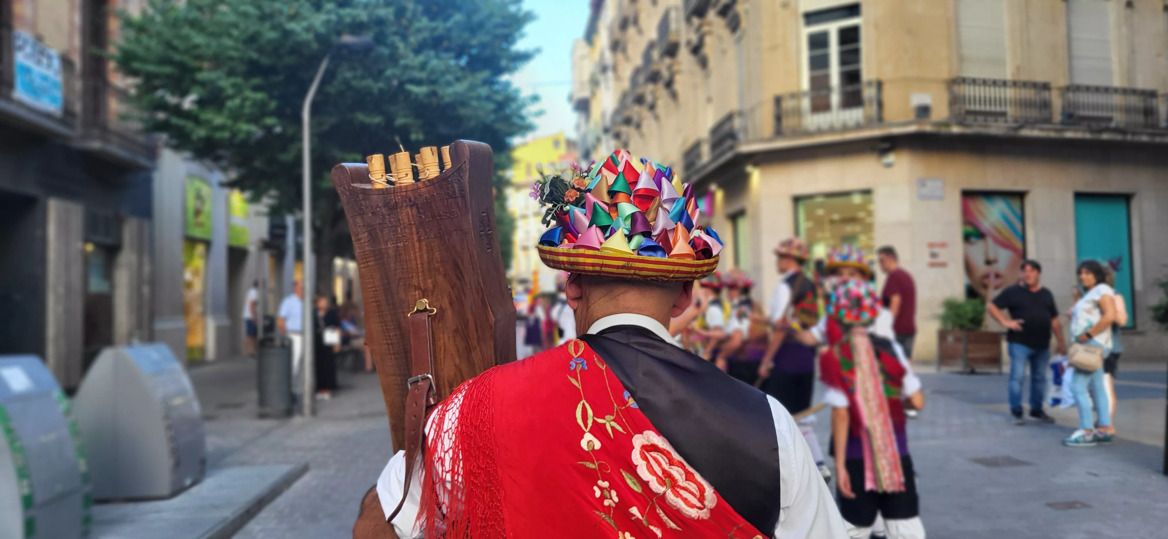 24º Festival Castillo de Montearagón: Pasacalles por el centro de Huesca. Foto Mercedes Manterola