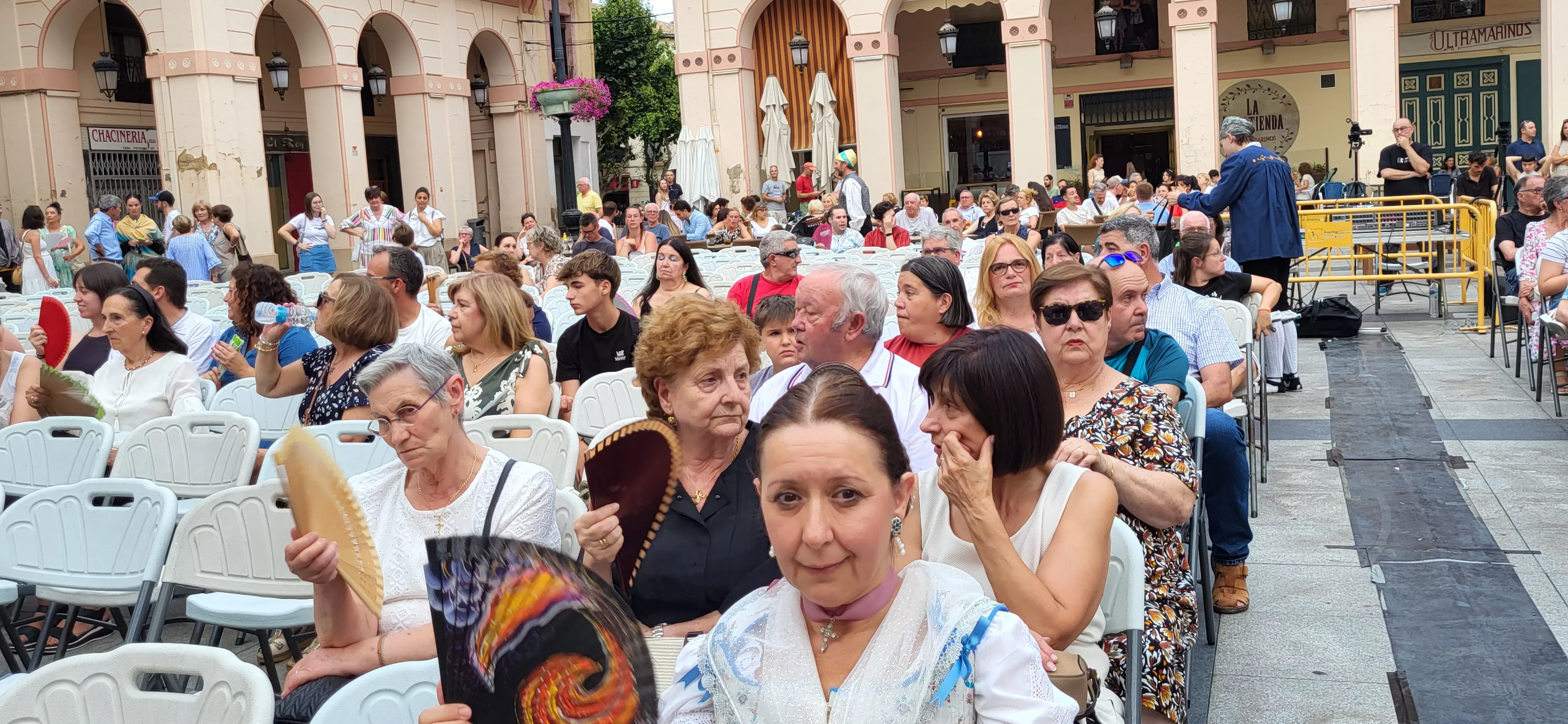 24º Festival Castillo de Montearagón: Actuación en la plaza López Allué. Foto Mercedes Manterola