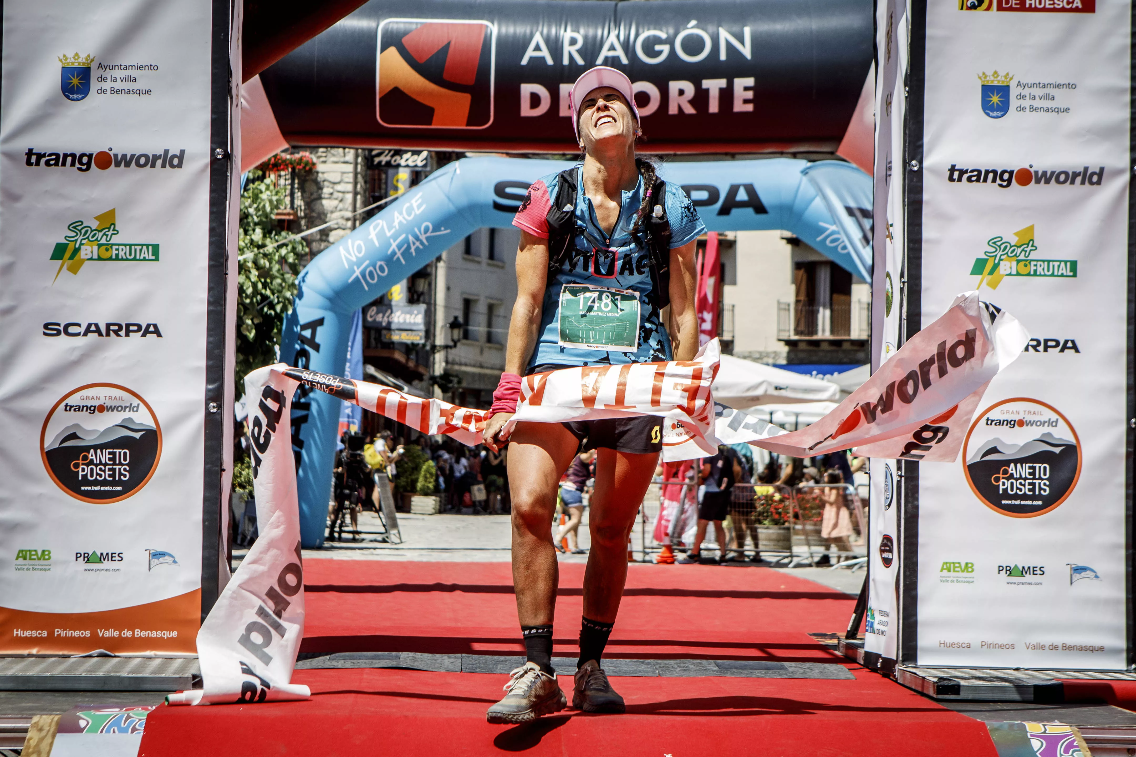 Llegada en la Vuelta al Aneto. Foto: Javier Barahona