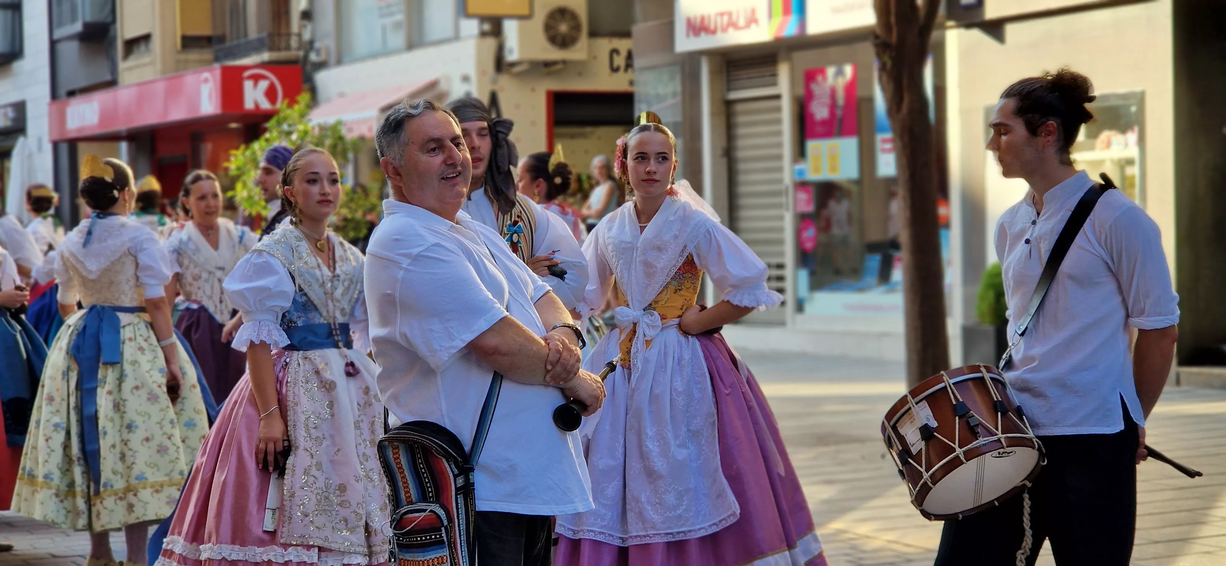 24º Festival Castillo de Montearagón: Actuación en la plaza López Allué. Foto Myriam Martínez