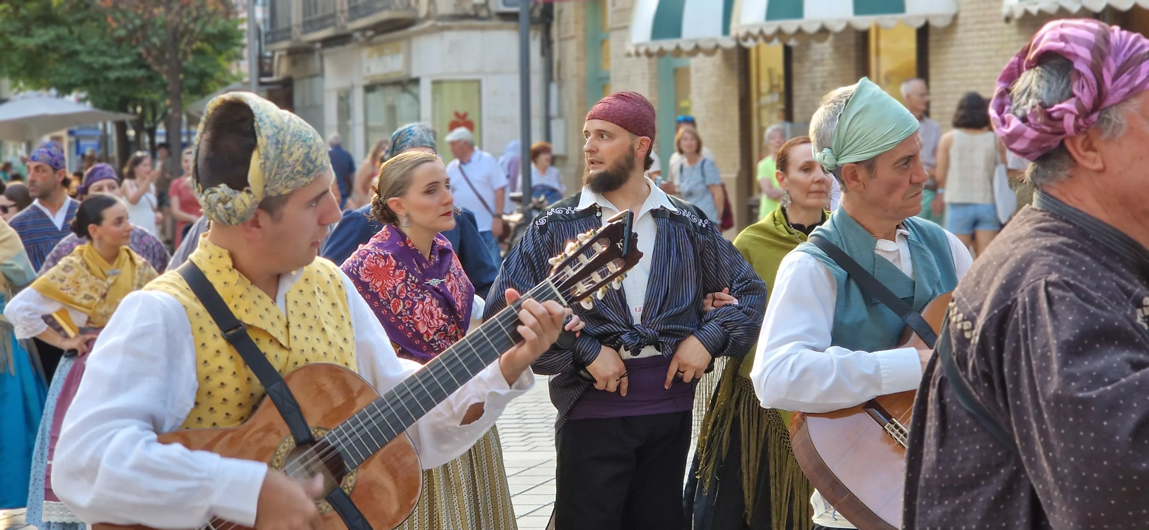 24º Festival Castillo de Montearagón: Actuación en la plaza López Allué. Foto Myriam Martínez