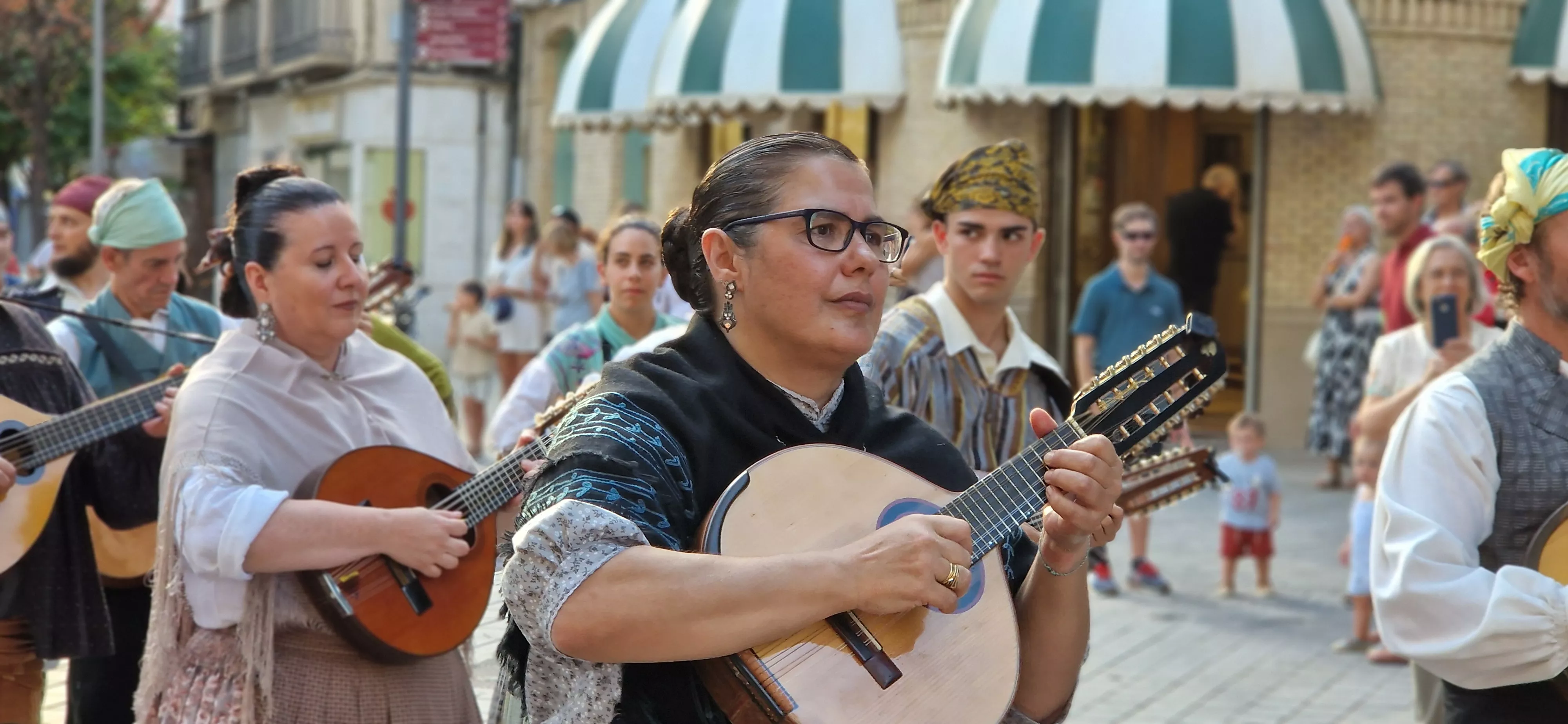 24º Festival Castillo de Montearagón: Actuación en la plaza López Allué. Foto Myriam Martínez