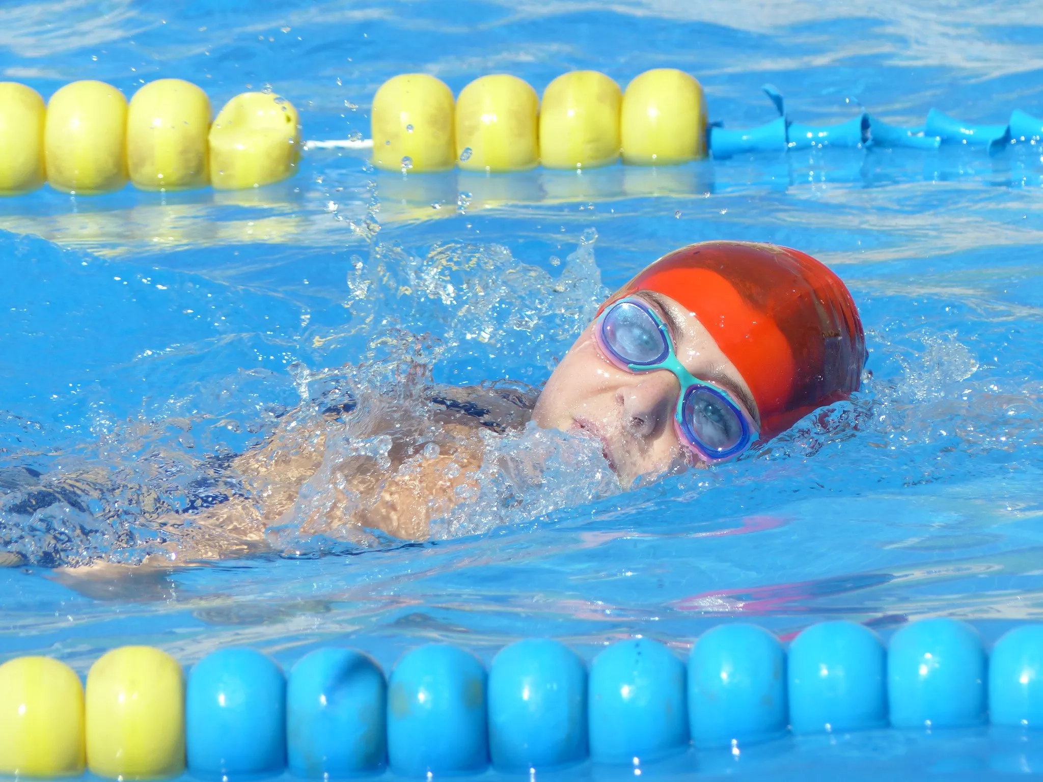 Trofeo Natación Santiago. Foto: Andrés Alcaraz