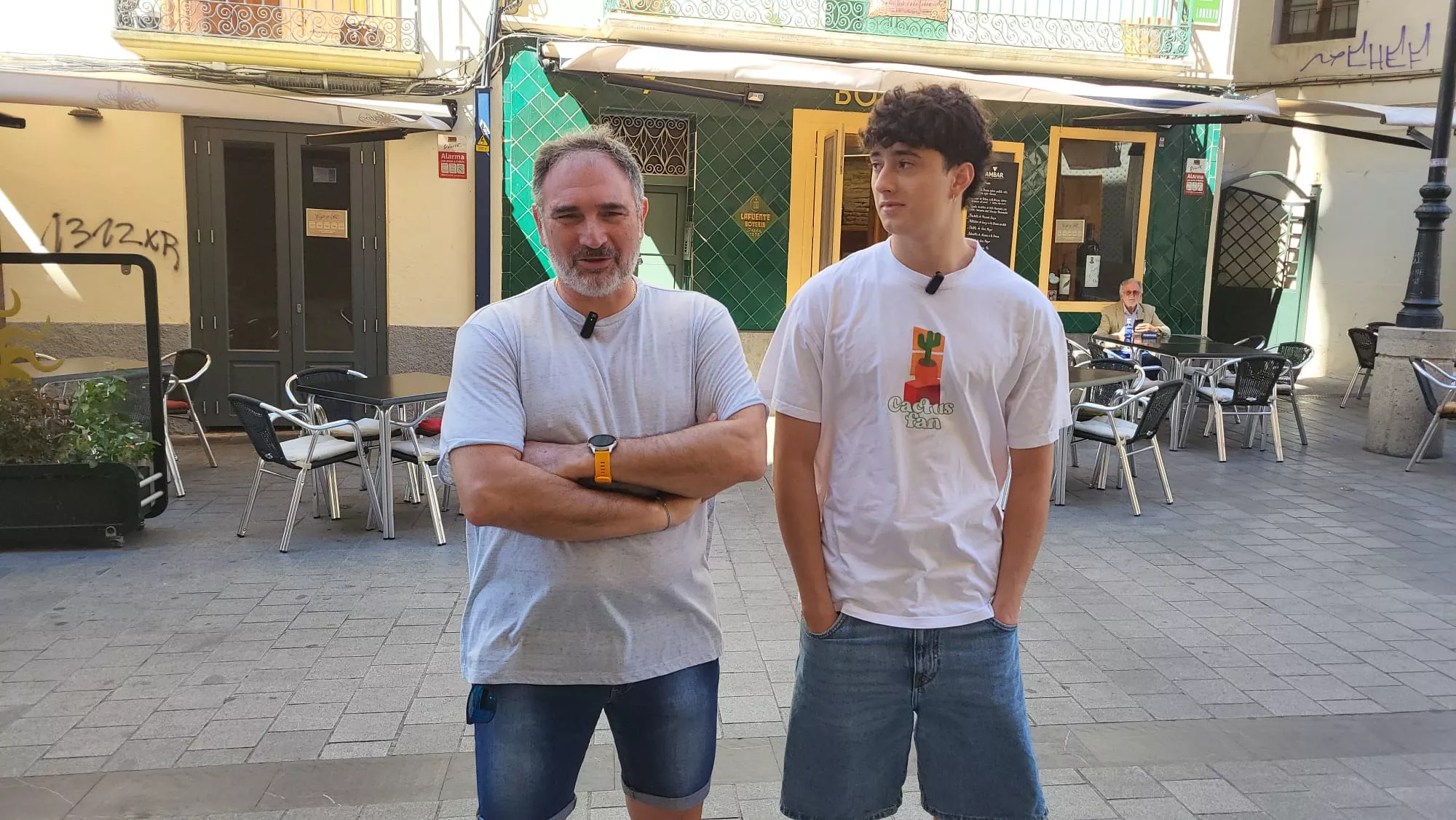 José Juan Andreu y Pablo Andreu, relevo en los Danzantes de Huesca