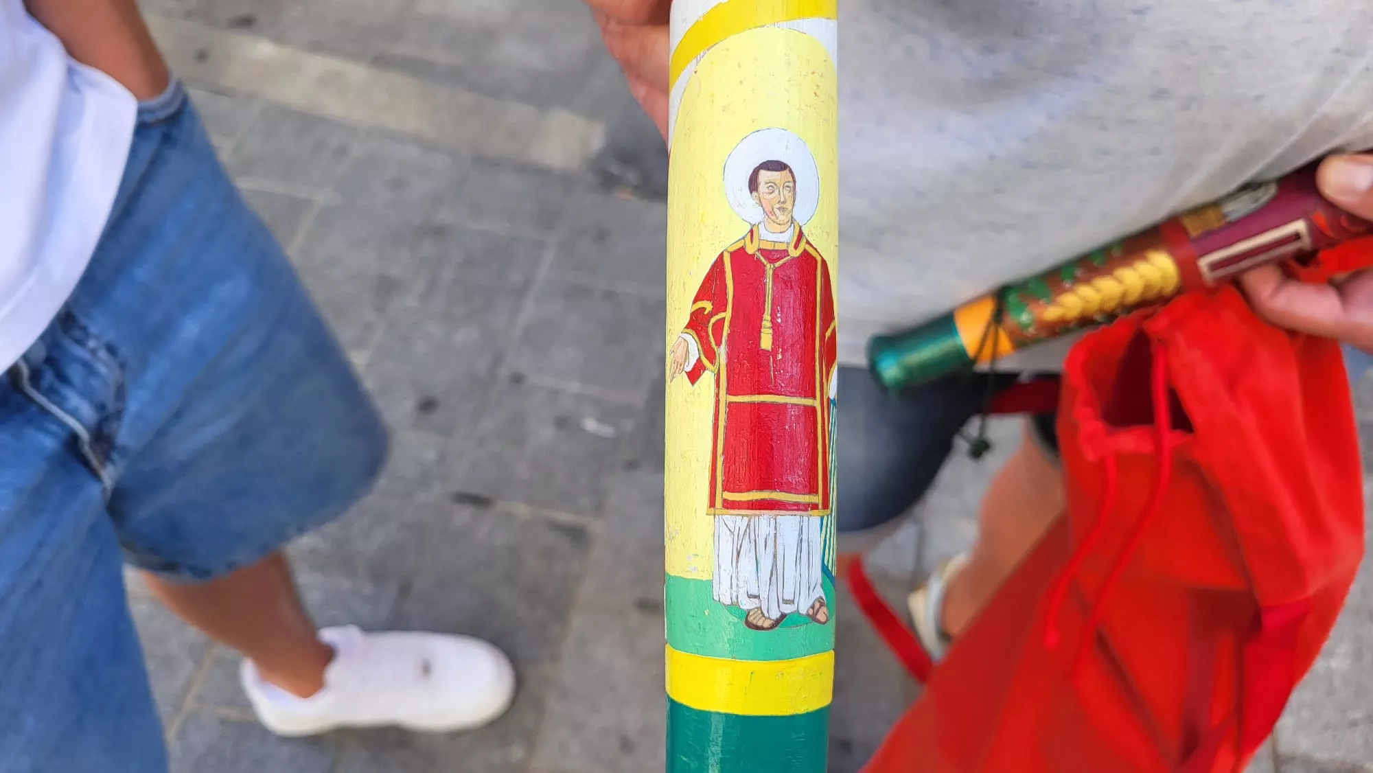 José Juan Andreu y Pablo Andreu, relevo en los Danzantes de Huesca