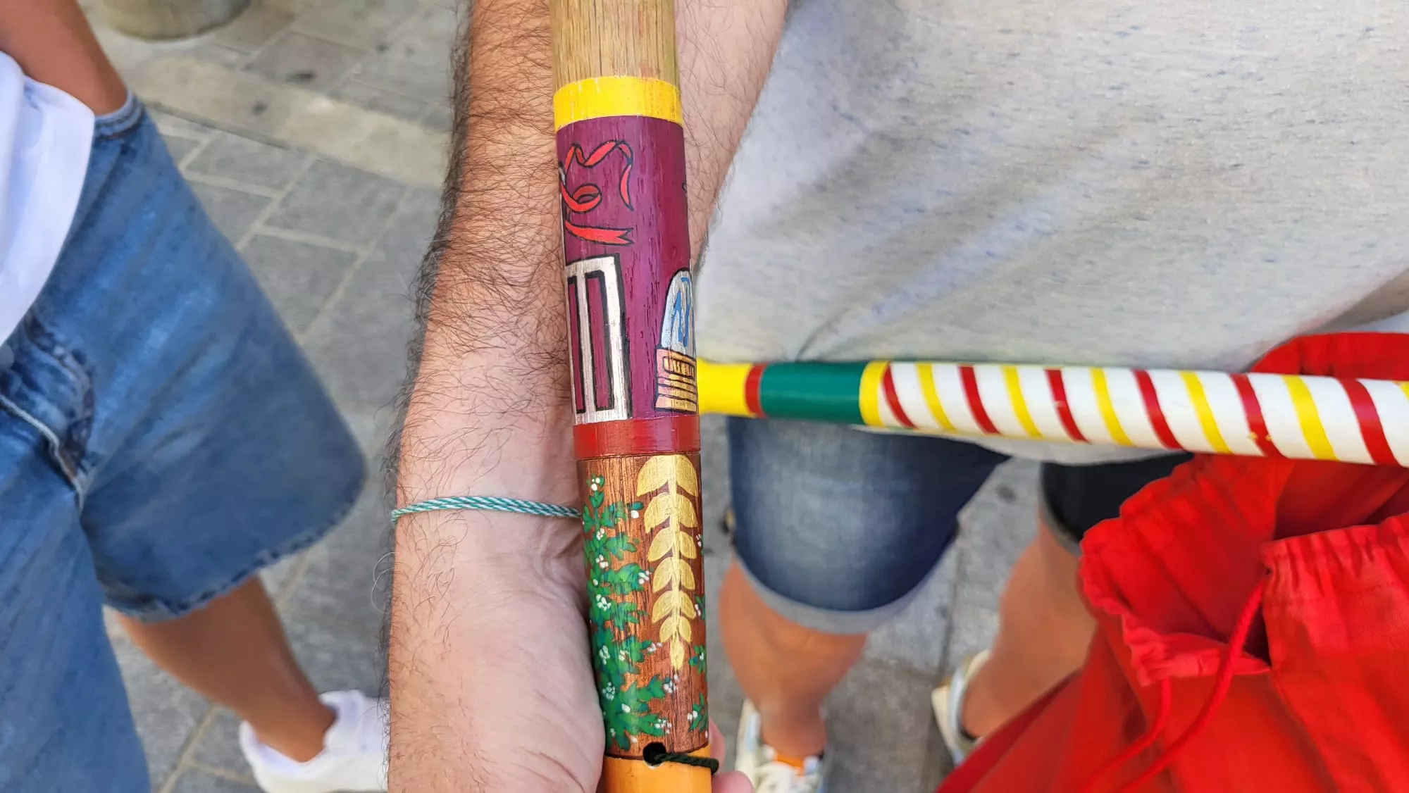 José Juan Andreu y Pablo Andreu, relevo en los Danzantes de Huesca