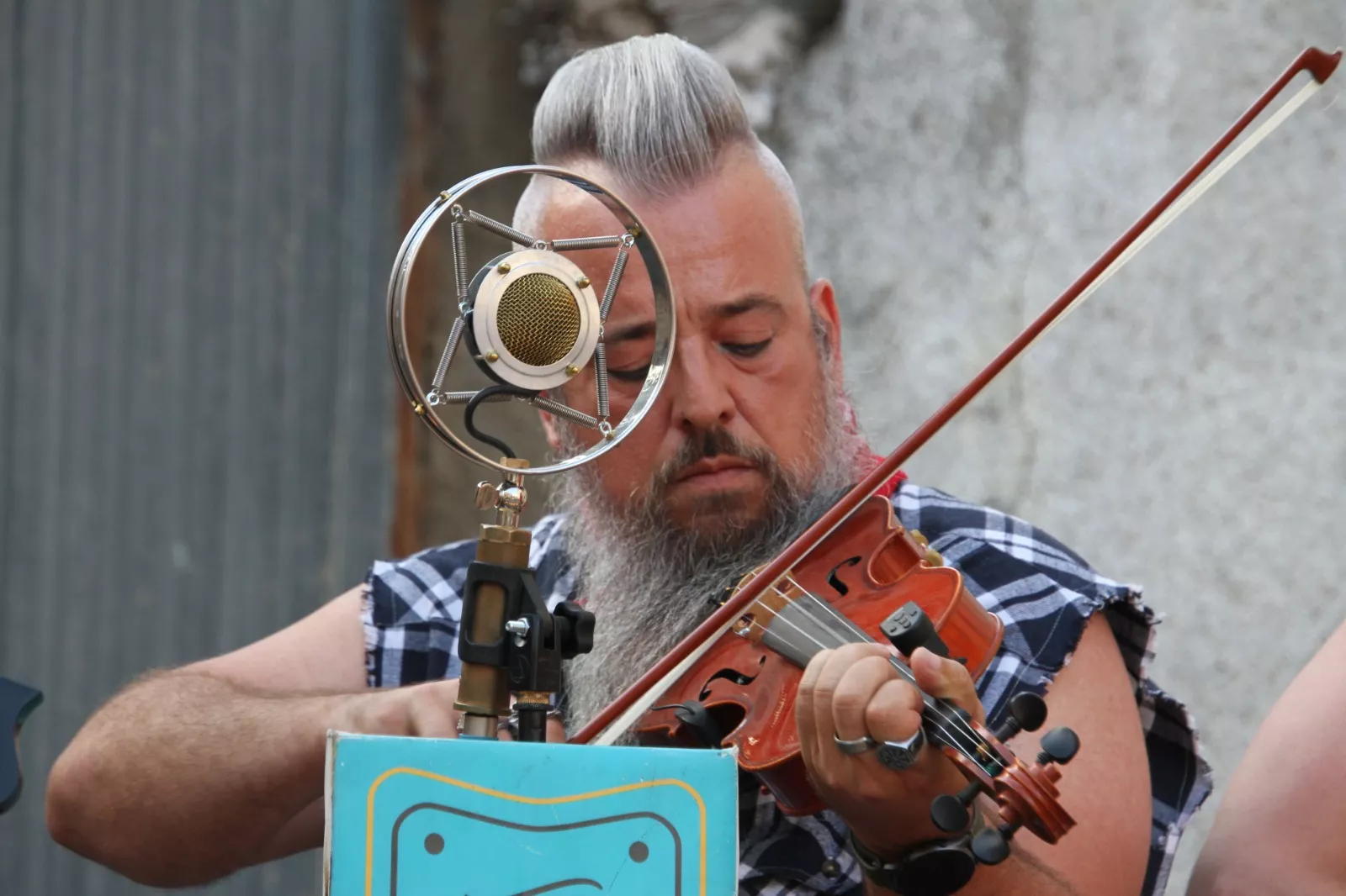 The Denim Rips en Fornillos de Apiés. Foto Carlos Neofato 