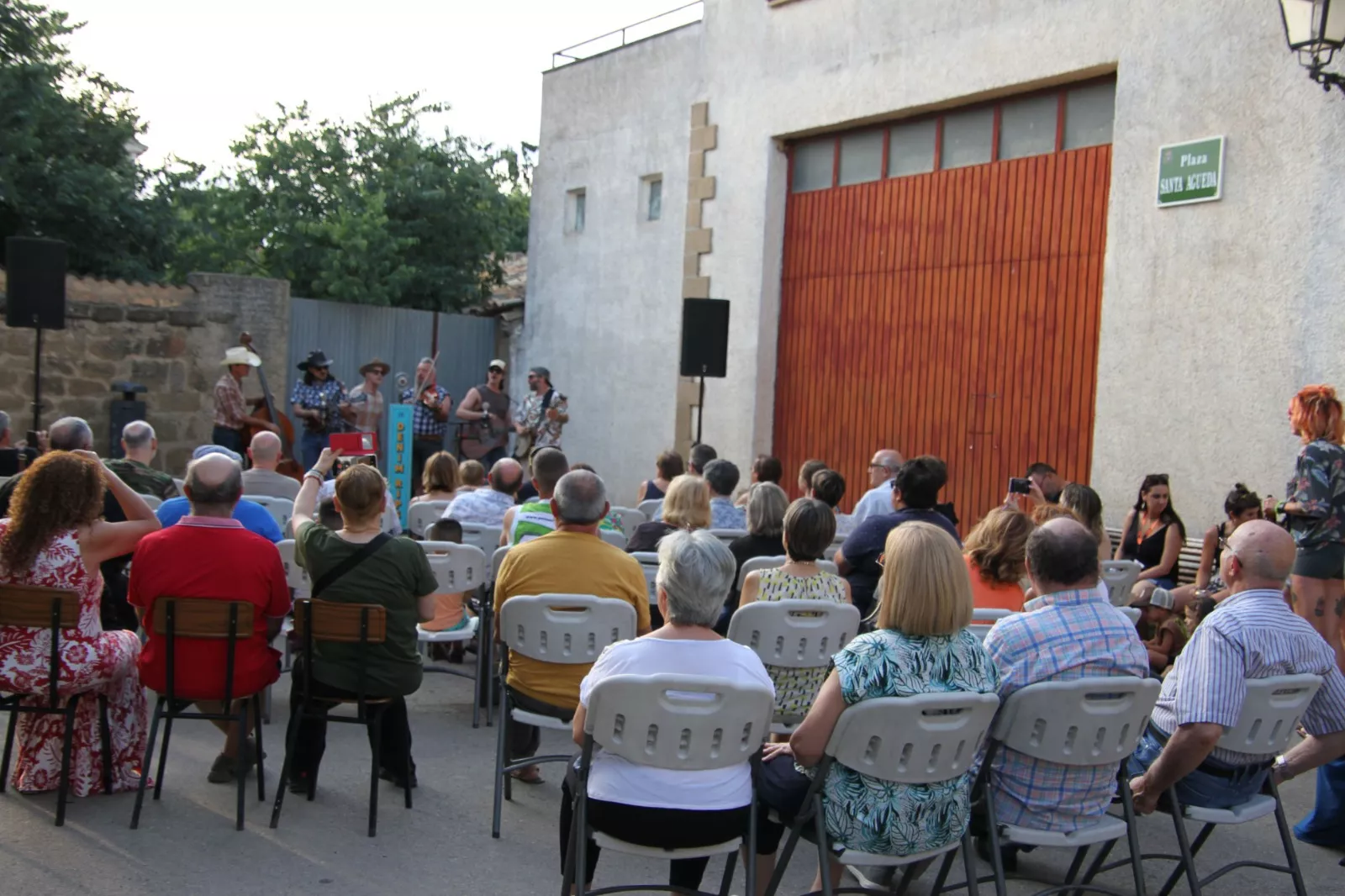 The Denim Rips en Fornillos de Apiés. Foto Carlos Neofato 