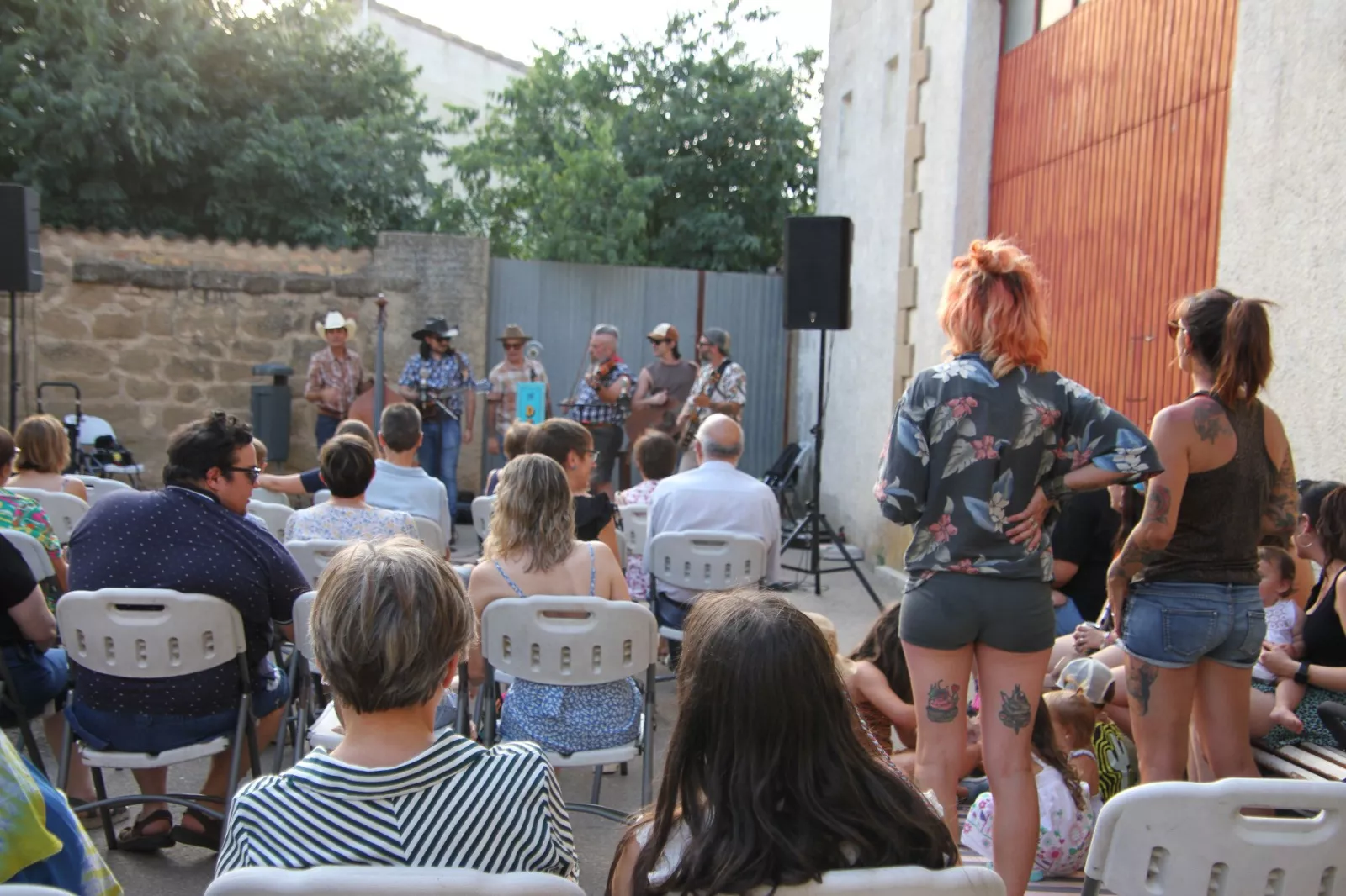 The Denim Rips en Fornillos de Apiés. Foto Carlos Neofato 