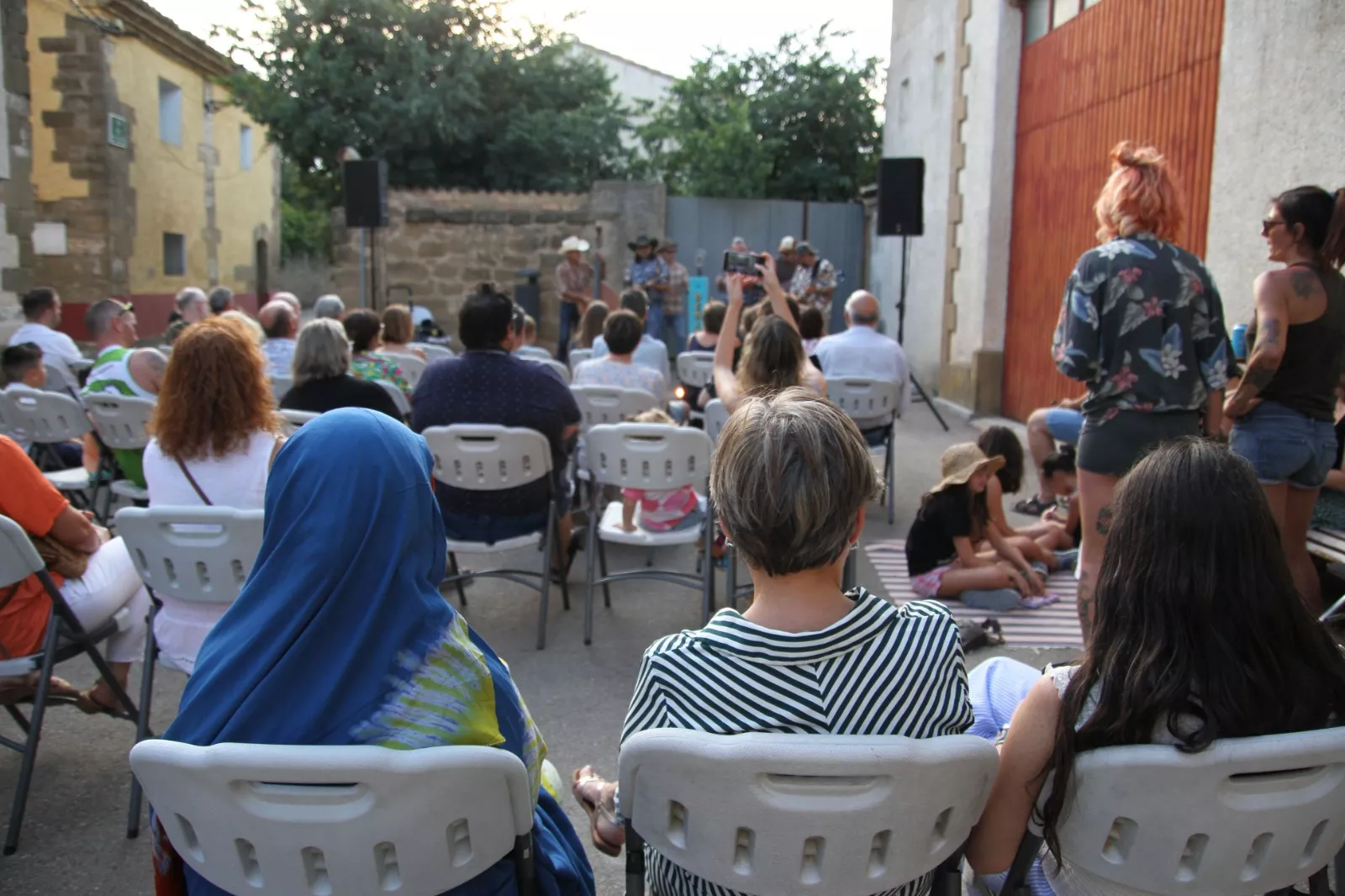 The Denim Rips en Fornillos de Apiés. Foto Carlos Neofato 