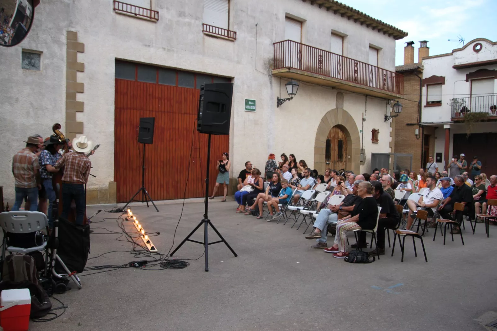 The Denim Rips en Fornillos de Apiés. Foto Carlos Neofato 