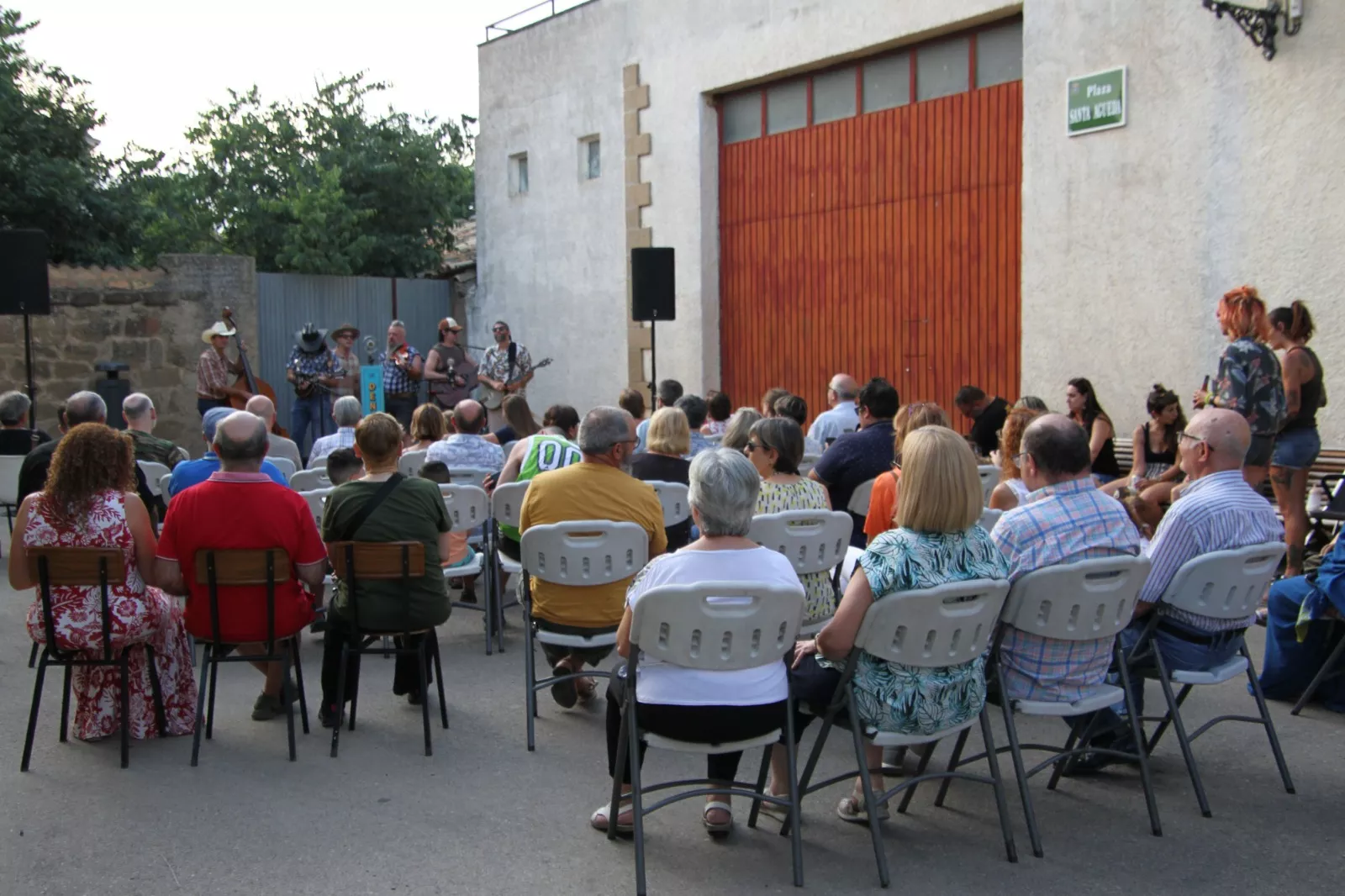The Denim Rips en Fornillos de Apiés. Foto Carlos Neofato 