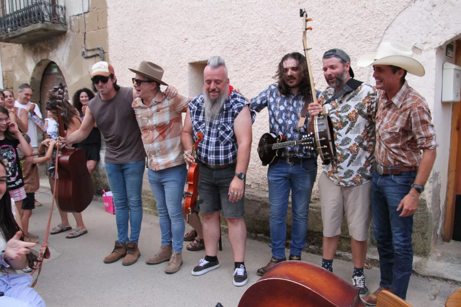 The Denim Rips en Fornillos de Apiés. Foto Carlos Neofato 