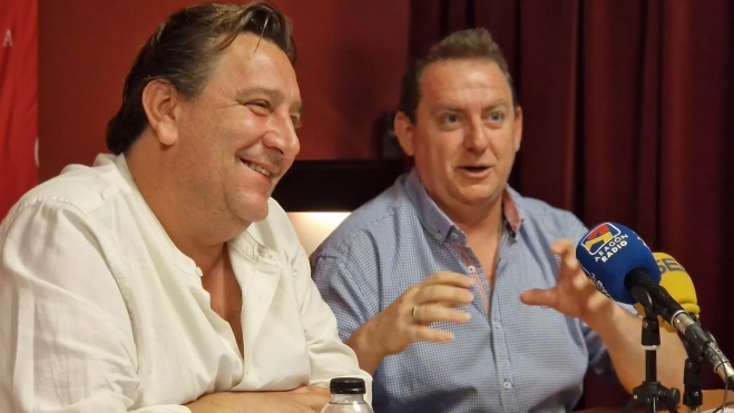 Toño Julve y Juanjo Almarza. Foto Myriam Martínez Toño Julve y Juanjo Almarza. Foto Myriam Martínez