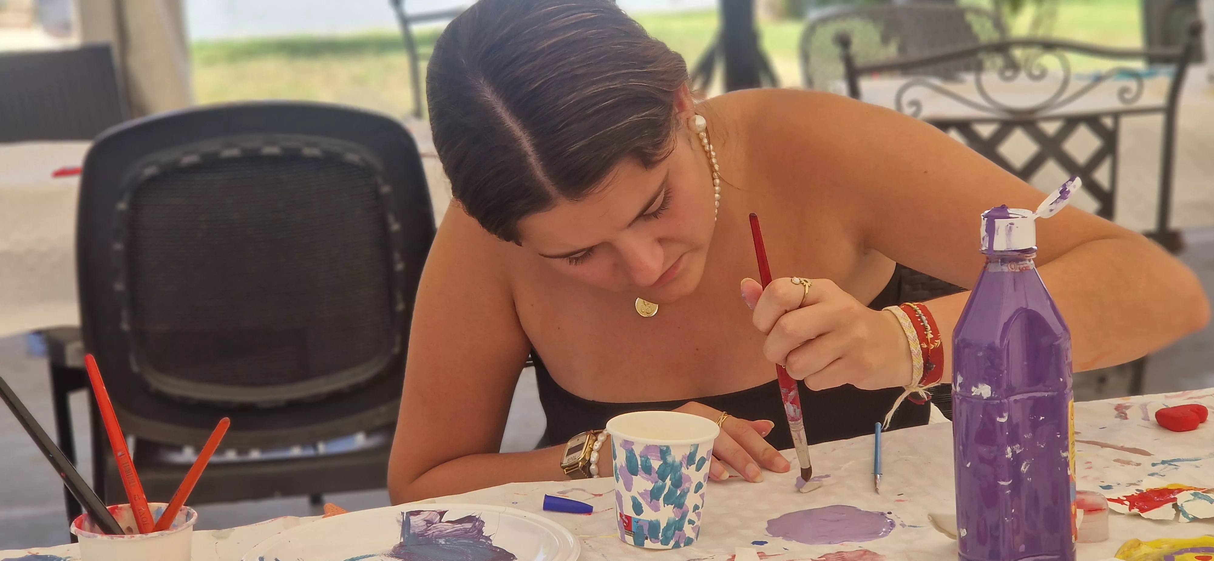 Intercambio generacional de jóvenes de Vitoria con la Cruz Blanca de Huesca. Foto Myriam Martínez 