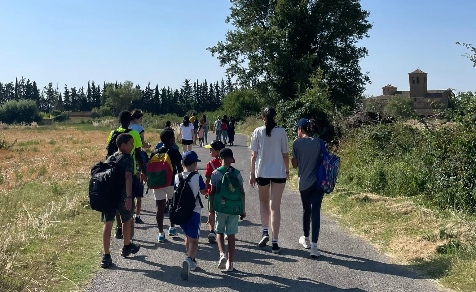 Intercambio generacional de jóvenes de Vitoria con la Cruz Blanca de Huesca.