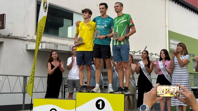 Podio masculino. Podio masculino.