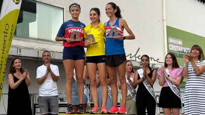 Podio femenino. Podio femenino.