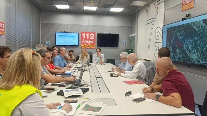 Reunión del Centro de Coordinación Operativa (CECOP)este martes. Reunión del Centro de Coordinación Operativa (CECOP)este martes.