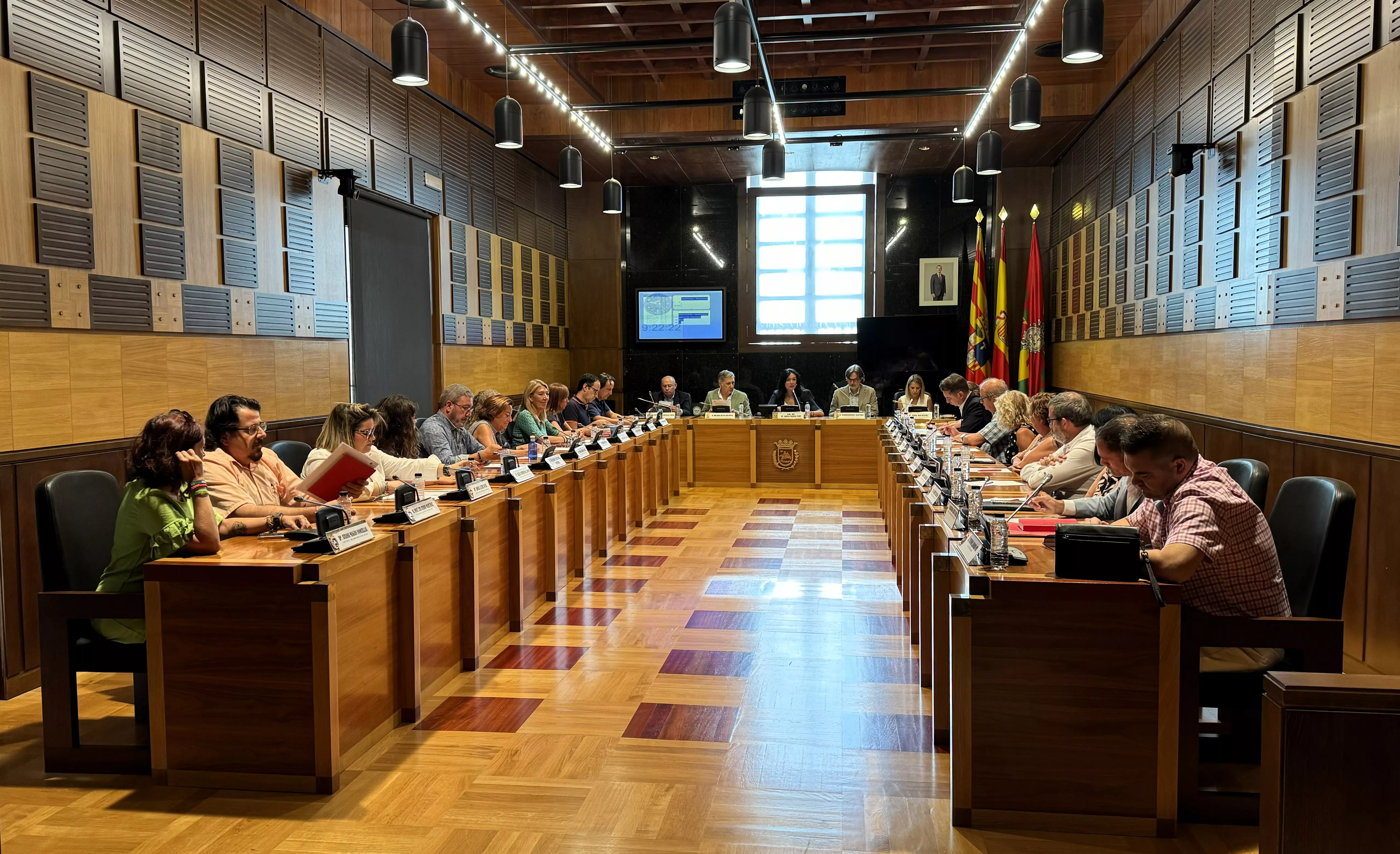 La moción del Ayuntamiento de Huesca para que Huesca sea sede del Mundial, apoyada por unanimidad