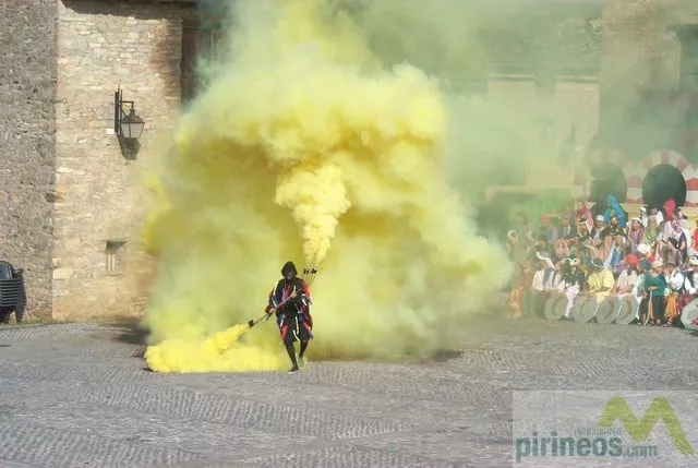 Diablo durante el ensayo general de la Morisma