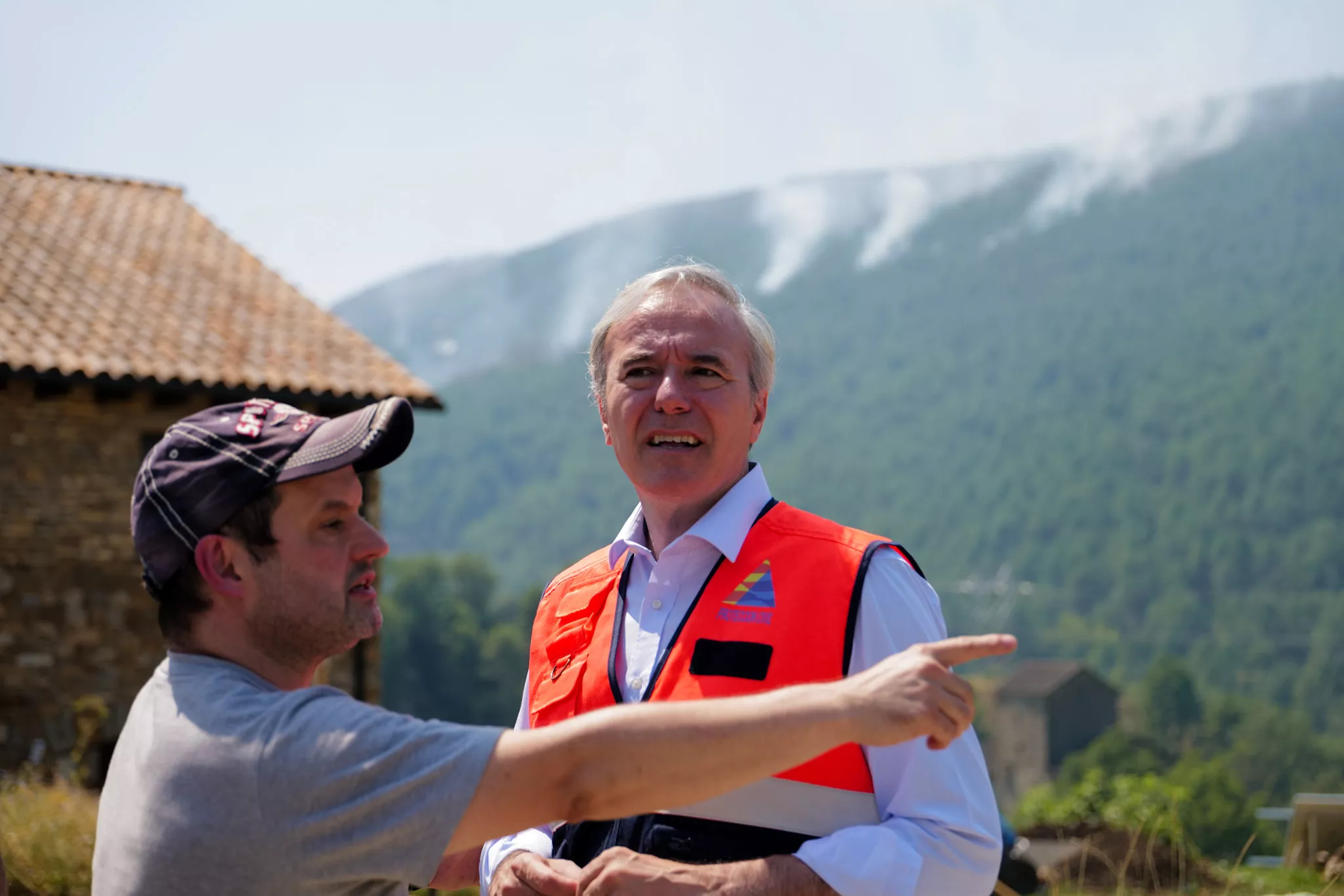 El presidente Azcón se ha desplazado al Sobrarbe para conocer in situ lo sucedido.
