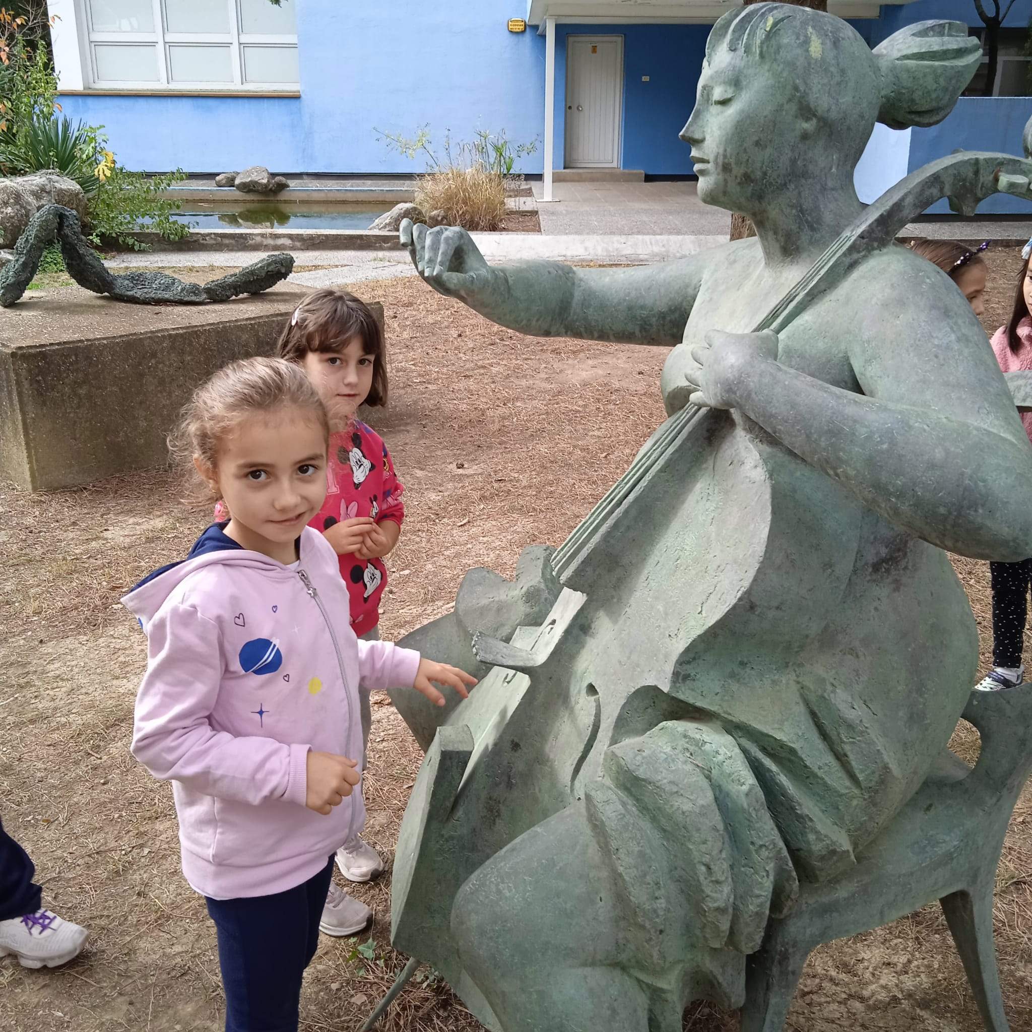 Visita de los estudiantes de primero de Primaria al CDAN