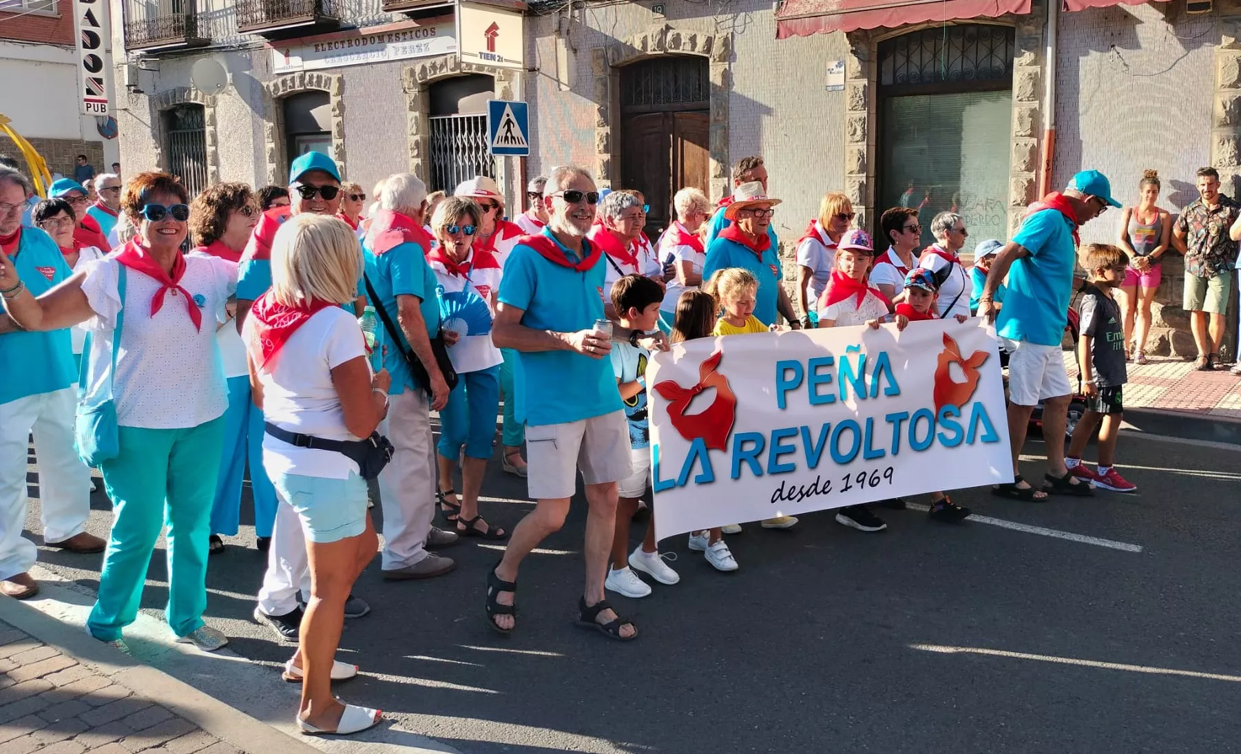 Arranque de las fiestas de Sabiñánigo 2024.