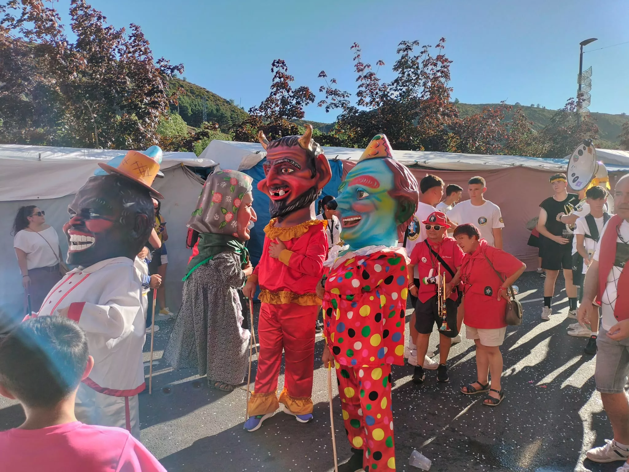 Arranque de las fiestas de Sabiñánigo 2024.