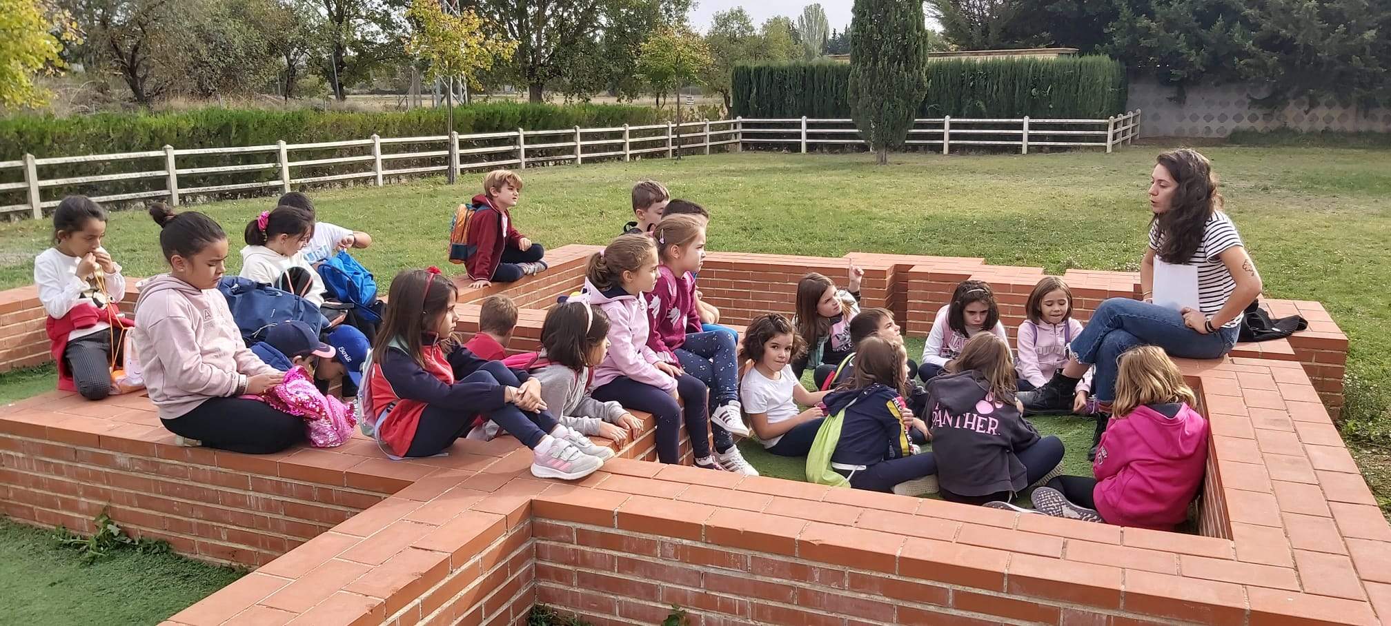 Visita de los estudiantes de primero de Primaria al CDAN