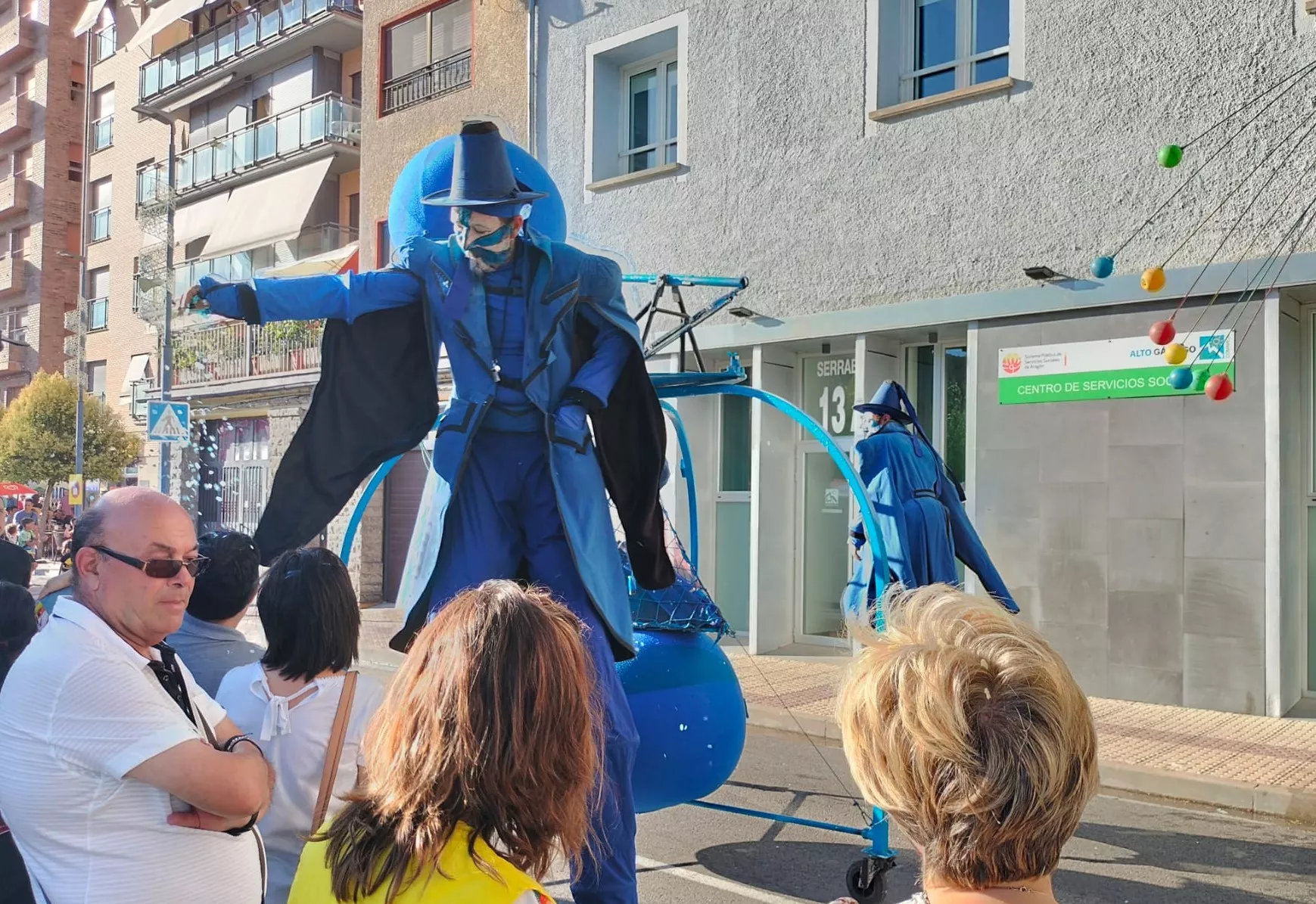 Arranque de las fiestas de Sabiñánigo 2024.