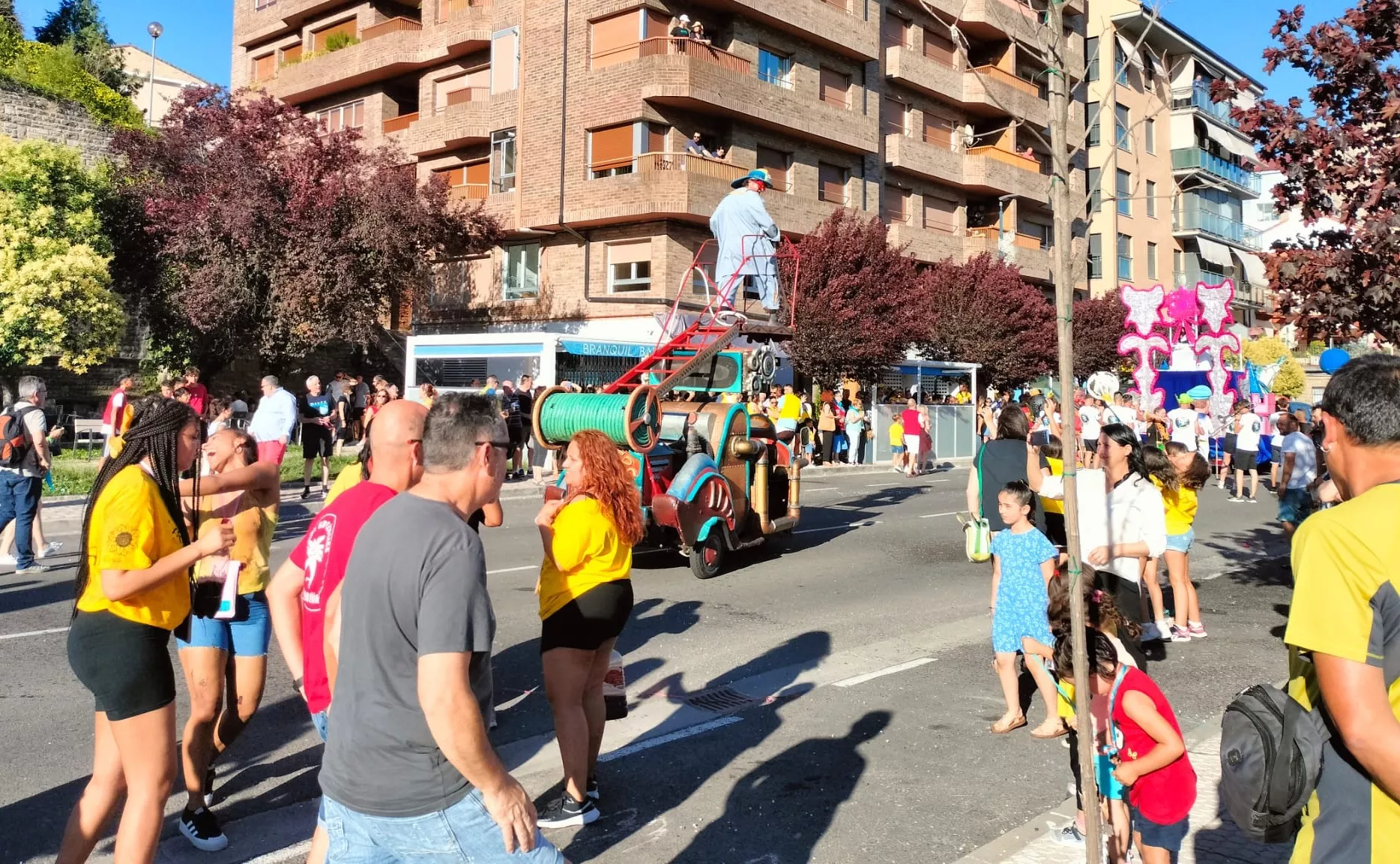 Arranque de las fiestas de Sabiñánigo 2024.