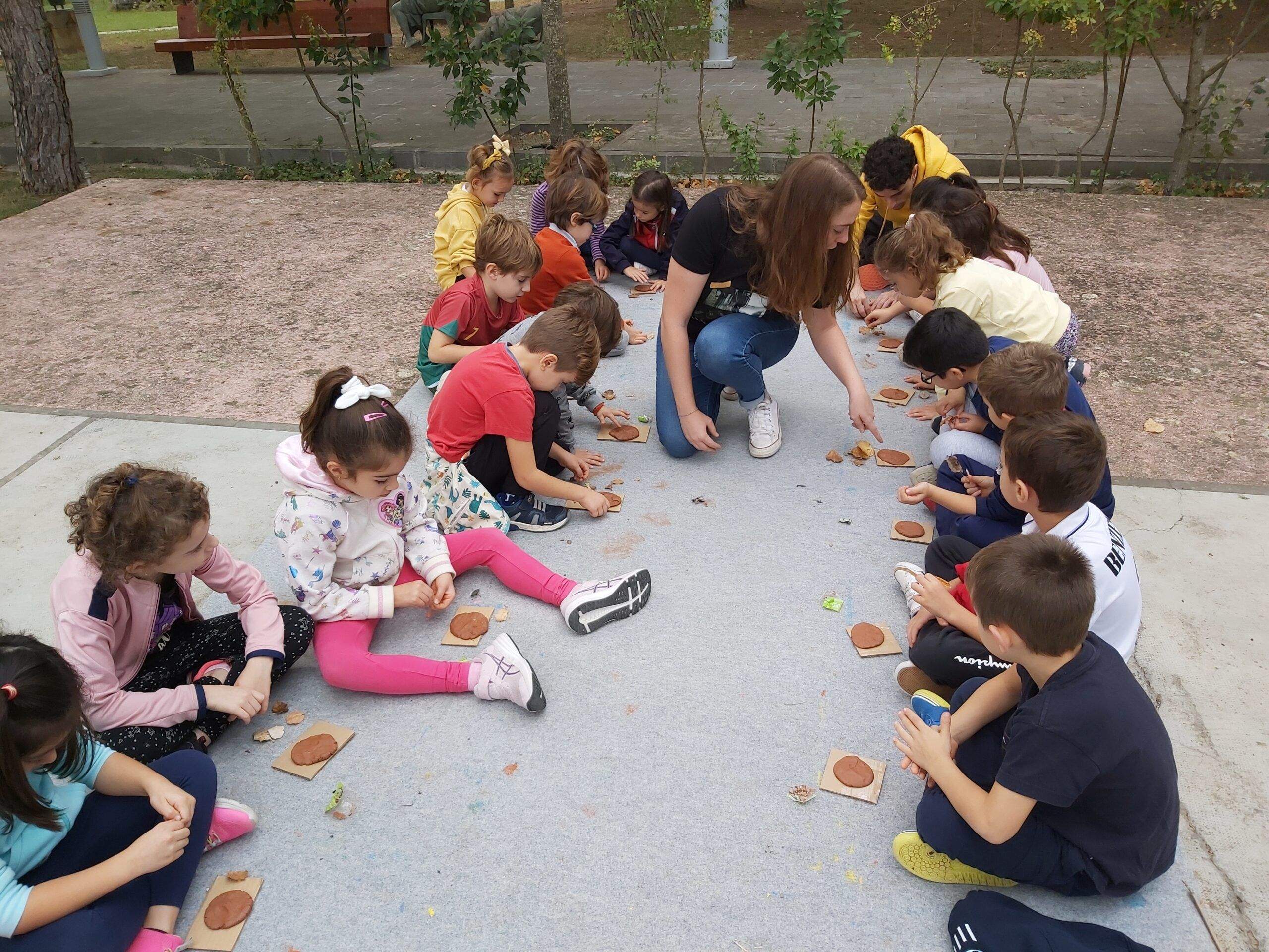 Visita de los estudiantes de primero de Primaria al CDAN
