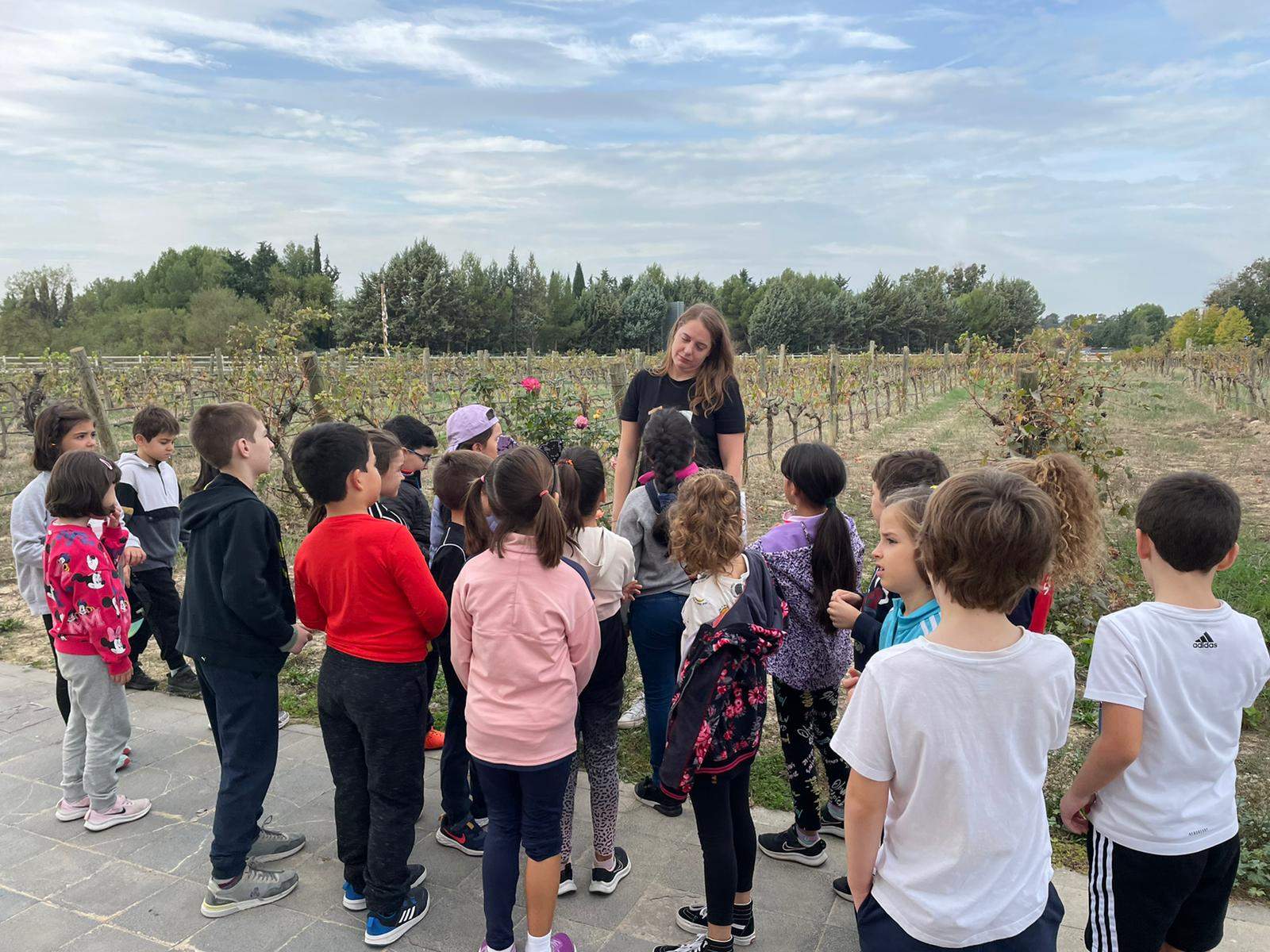 Visita de los estudiantes de primero de Primaria al CDAN