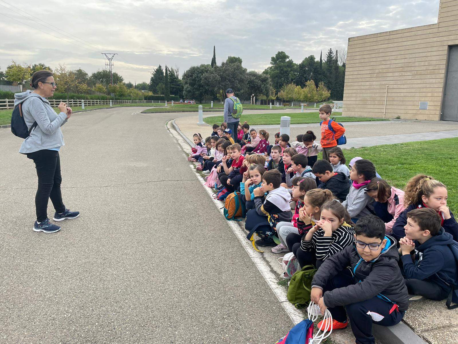 Visita de los estudiantes de primero de Primaria al CDAN