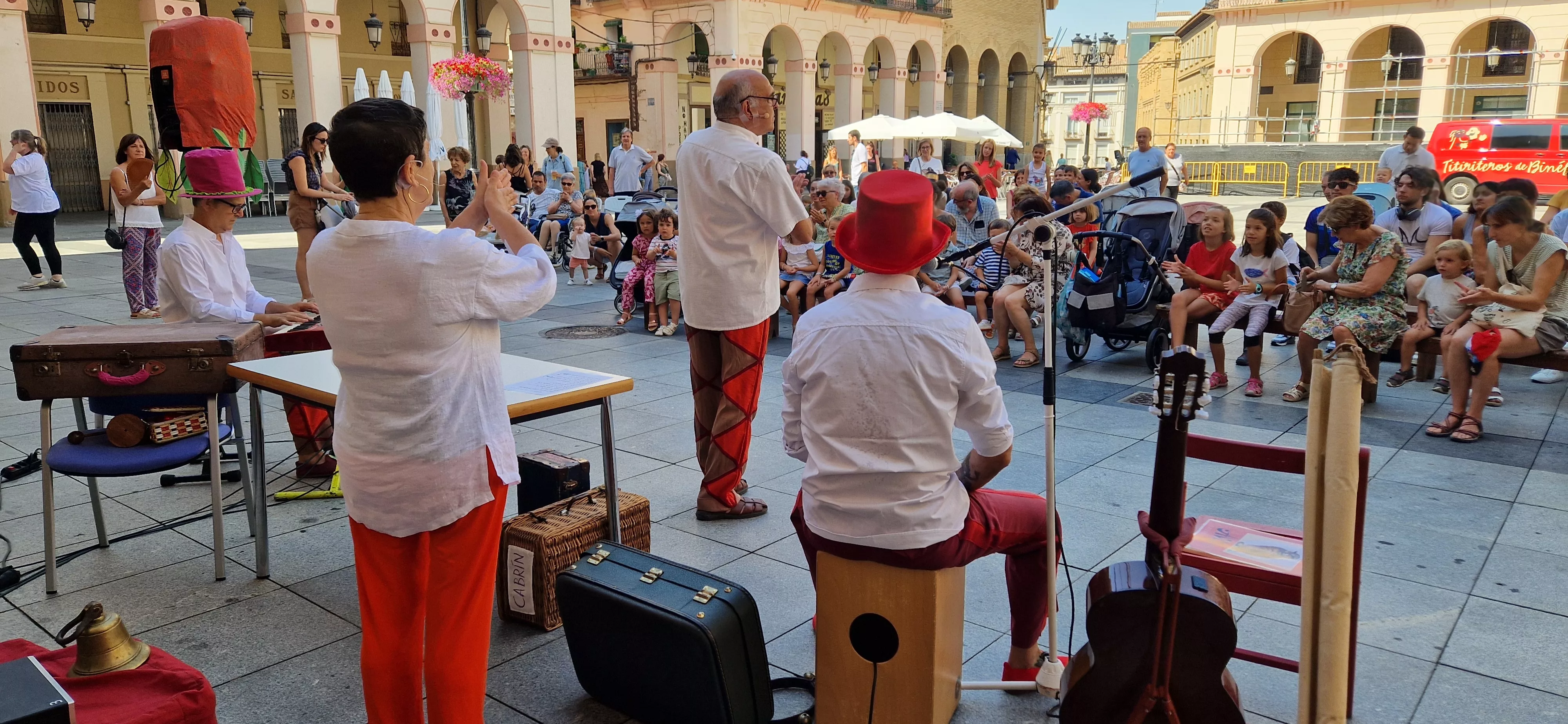 Titiriteros de Binéfar. Foto Myriam Martínez