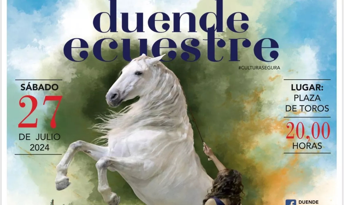 Regresa el espectáculo "duende ecuestre" de doma vaquera y en libertad a Huesca