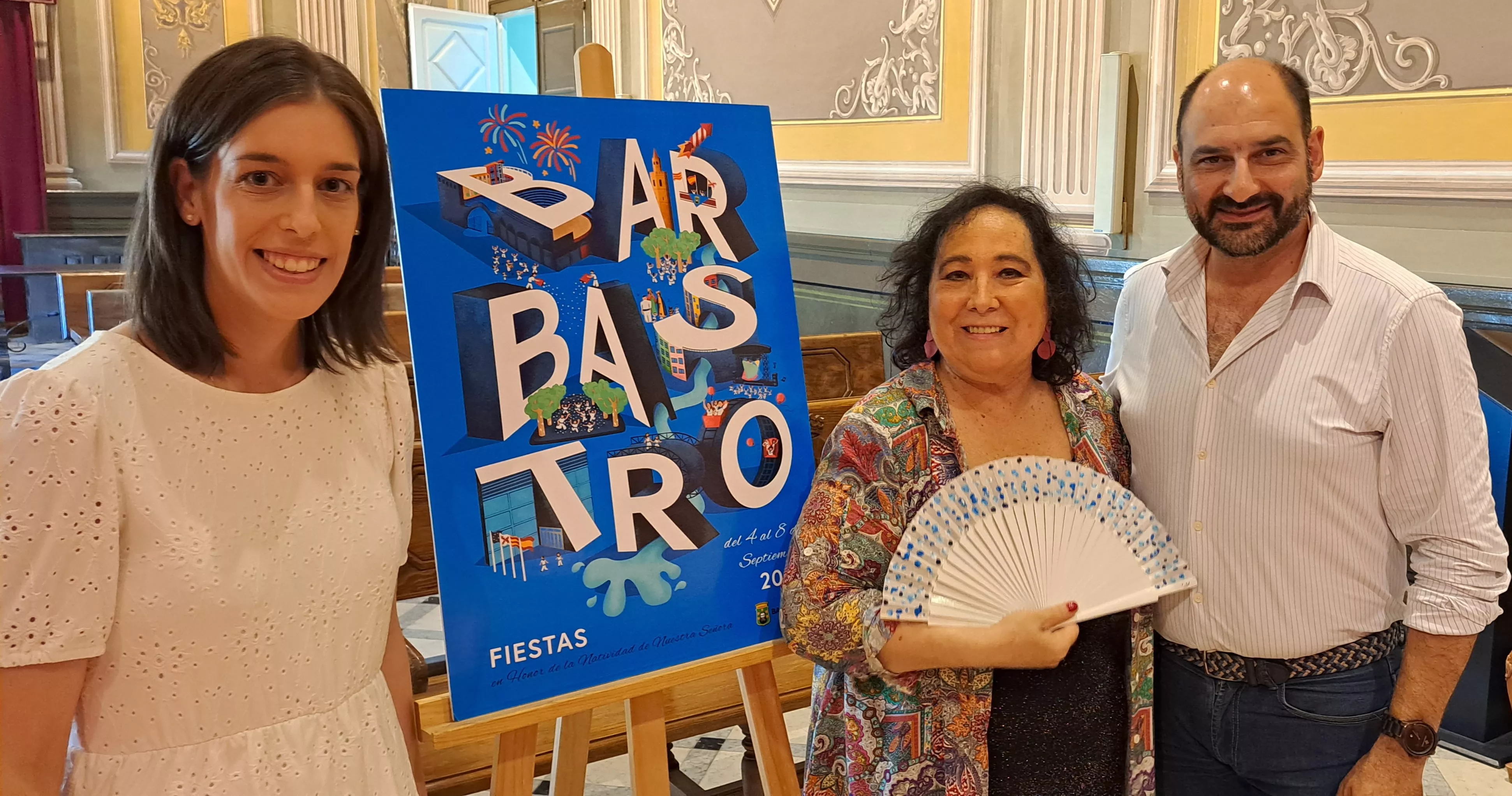 Lorena Espiérrez, Inés Plana y Fernando Torres.