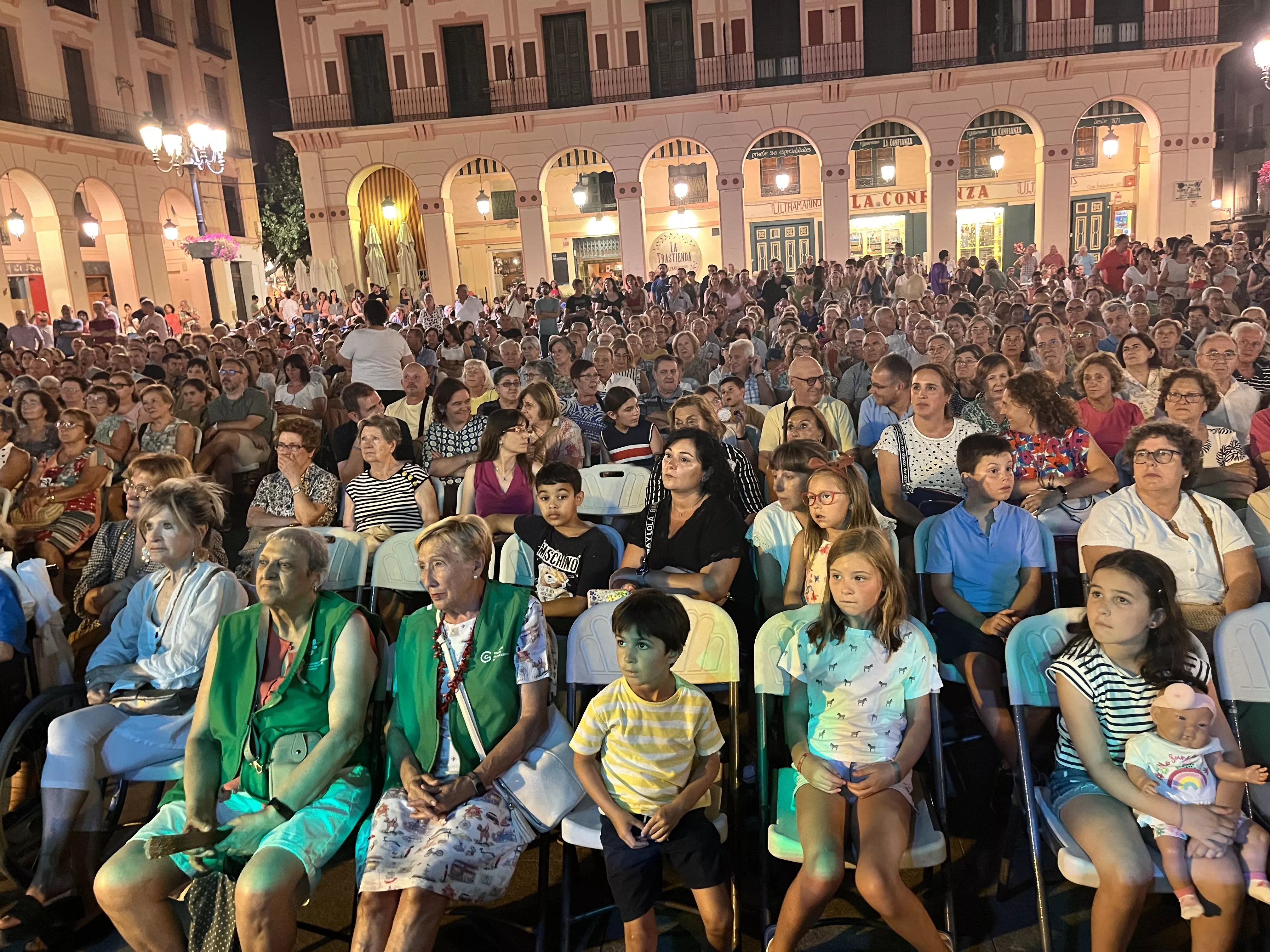 Concierto de la Banda de Música de Huesca a beneficio de la AECC. Foto Mercedes Manterola