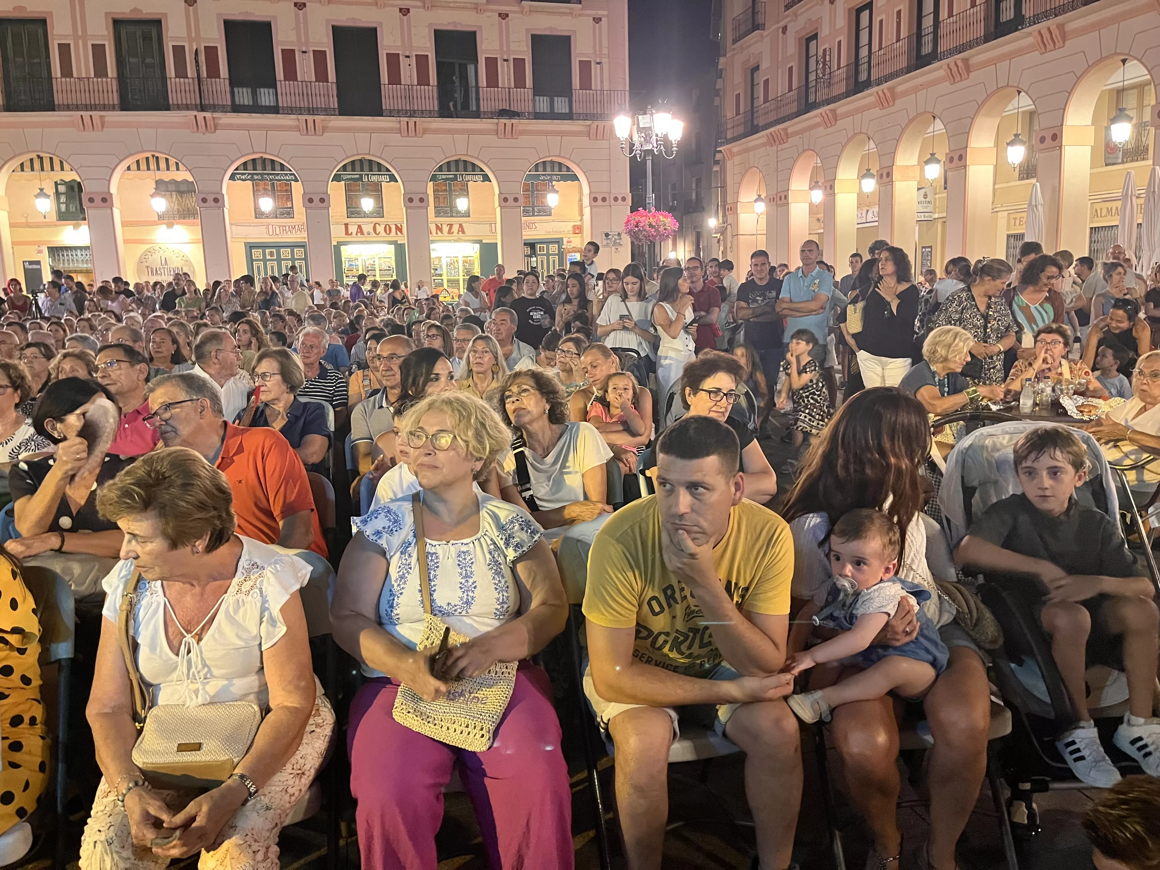 Concierto de la Banda de Música de Huesca a beneficio de la AECC. Foto Mercedes Manterola